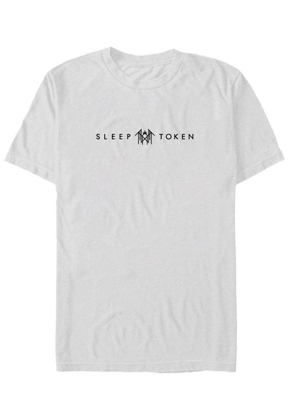 Sleep Token - Small Logo Embroidered White - T-Shirt | Neutral-Image