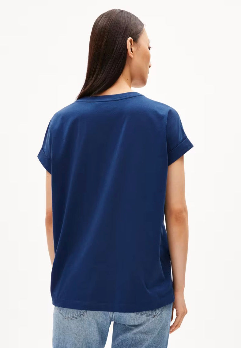 Armedangels - Idaara Faded Indigo - T-Shirt | Women-Image