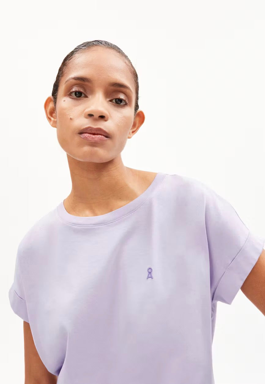 Armedangels - Idaara Lavender Light - T-Shirt | Women-Image