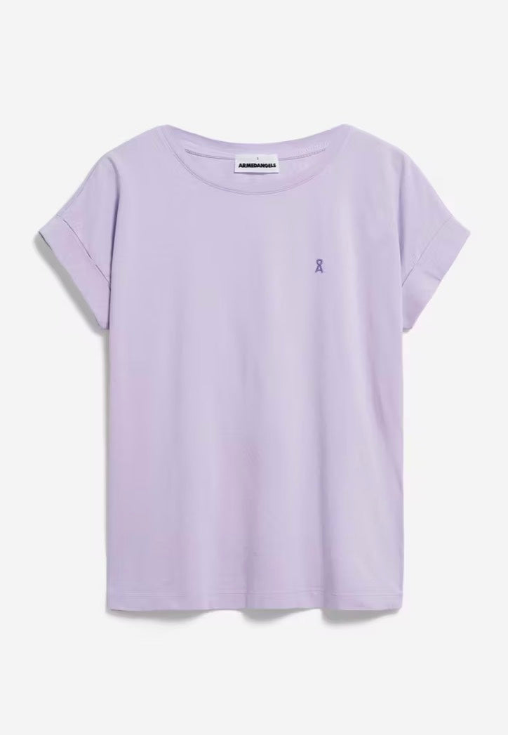 Armedangels - Idaara Lavender Light - T-Shirt | Women-Image