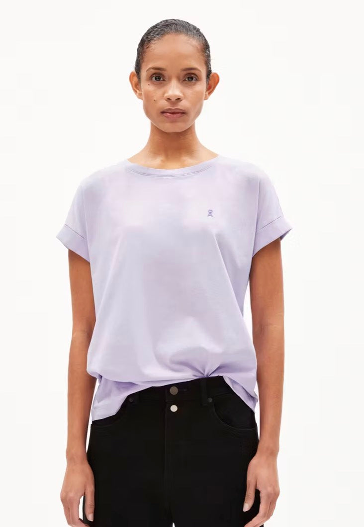 Armedangels - Idaara Lavender Light - T-Shirt | Women-Image