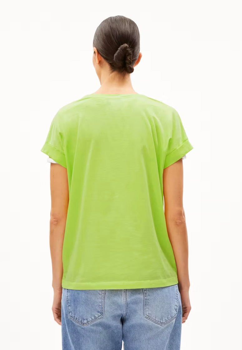 Armedangels - Idaara Super Lime - T-Shirt | Women-Image