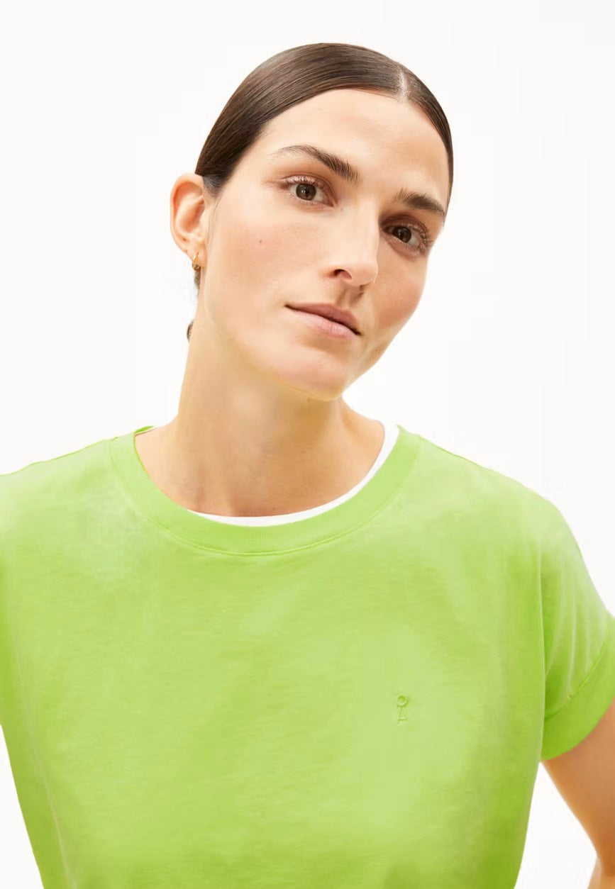 Armedangels - Idaara Super Lime - T-Shirt | Women-Image