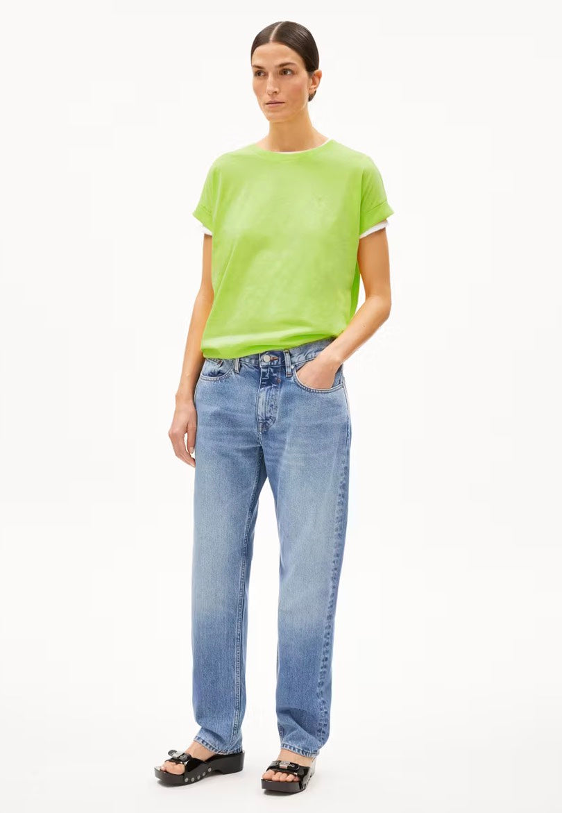 Armedangels - Idaara Super Lime - T-Shirt | Women-Image