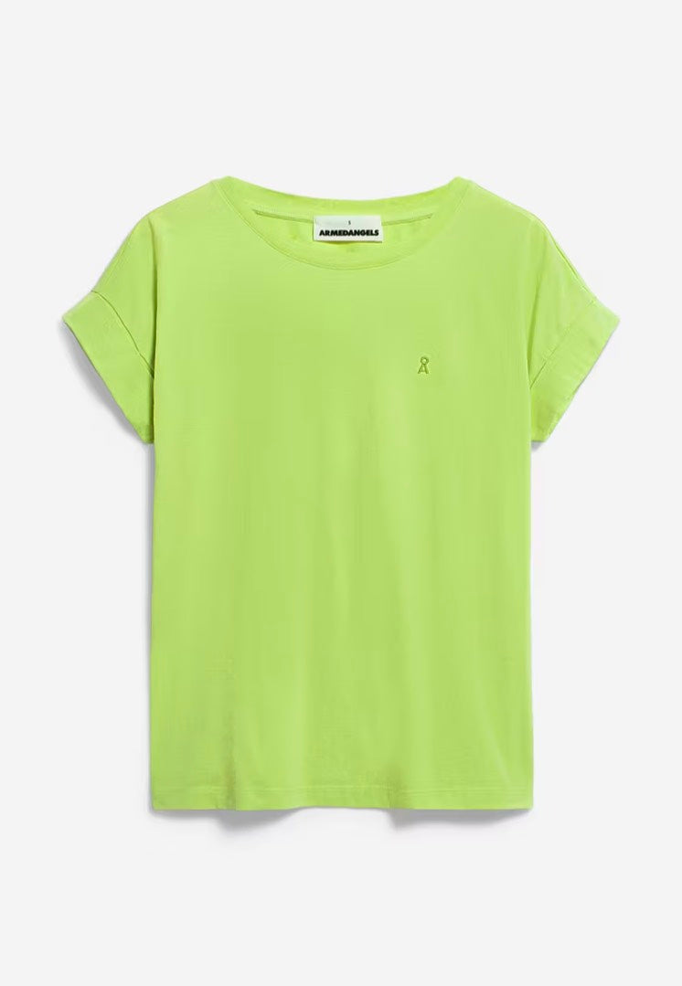 Armedangels - Idaara Super Lime - T-Shirt | Women-Image