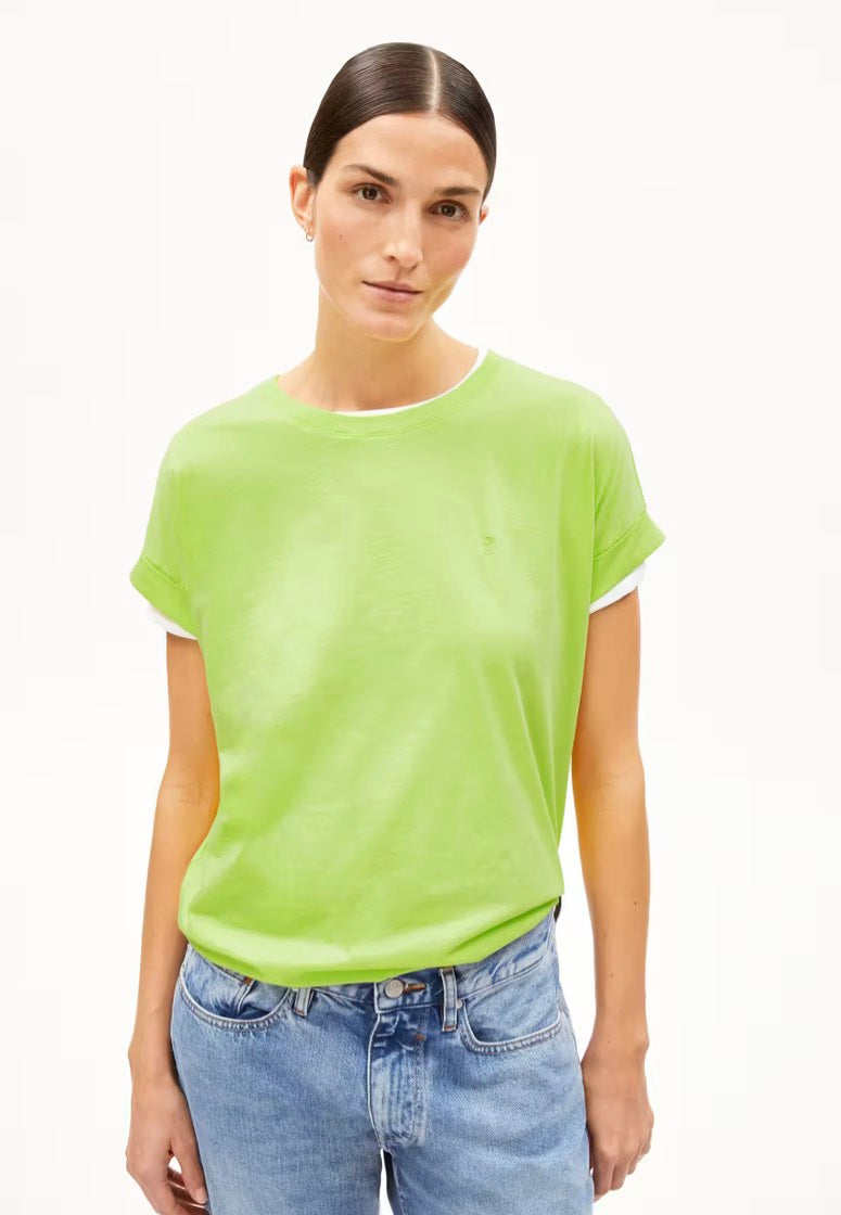 Armedangels - Idaara Super Lime - T-Shirt | Women-Image