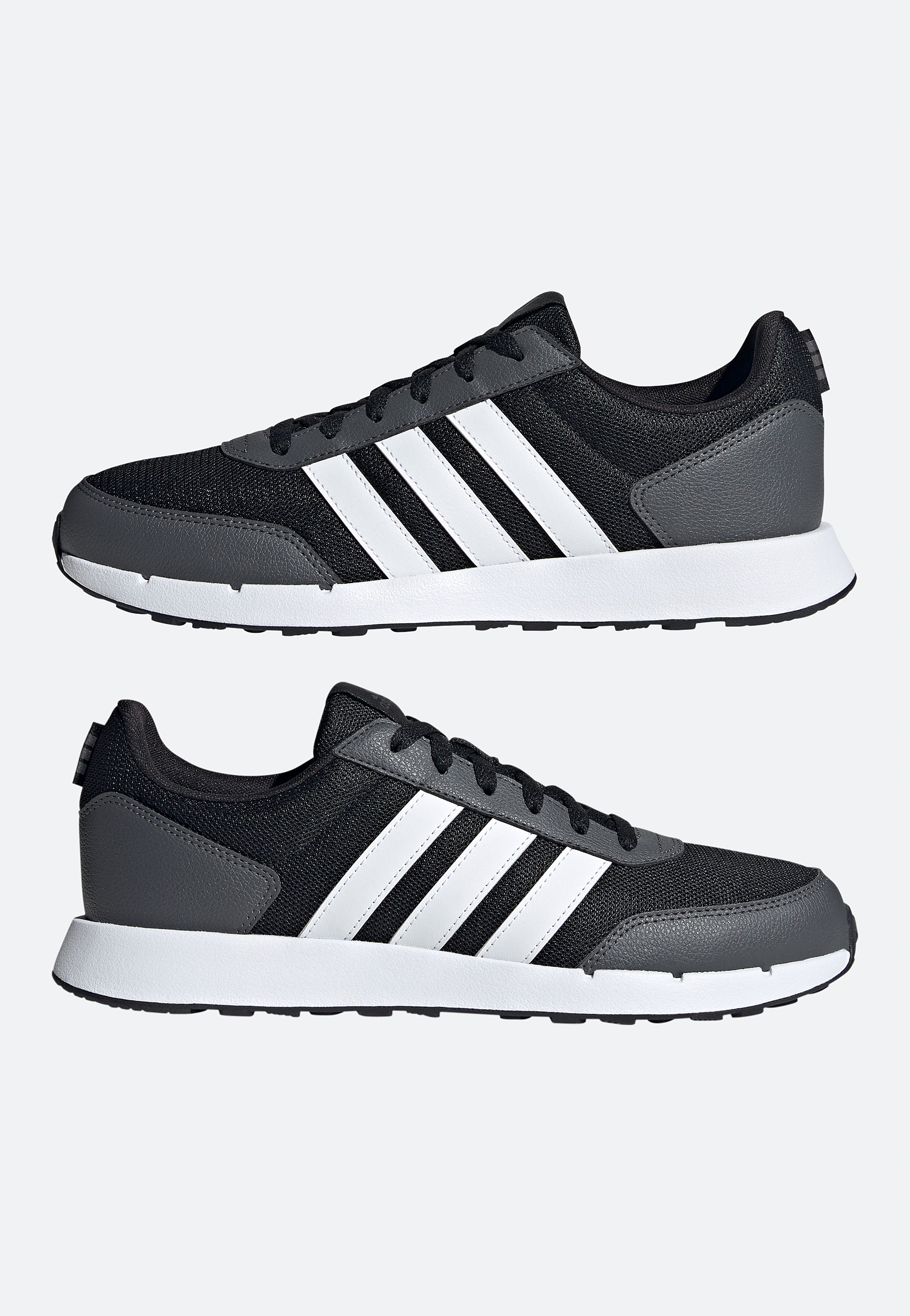 Adidas - Run50S Cblack/Ftwwht/Gresix - Shoes | Men-Image