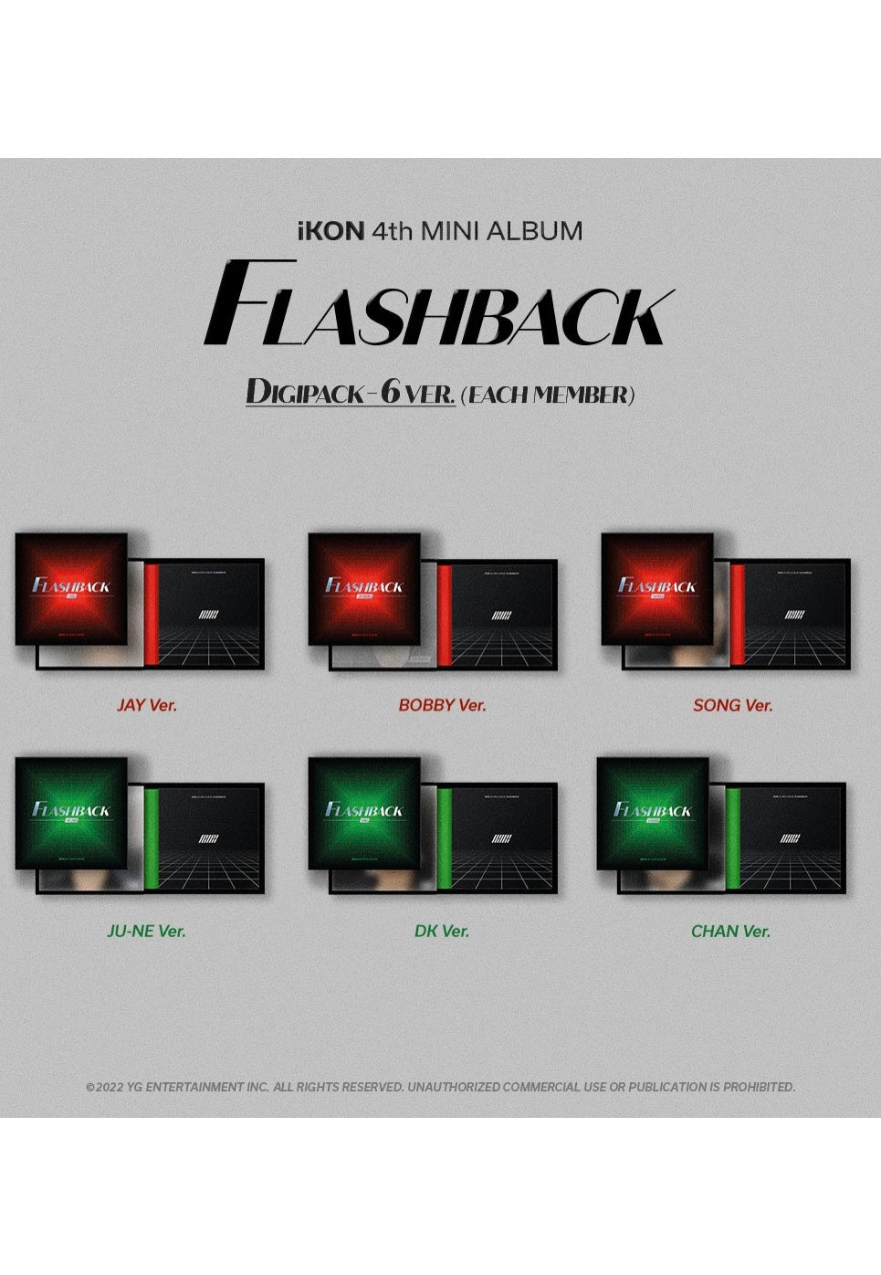 iKON - Flashback - Digipak CD | Neutral-Image