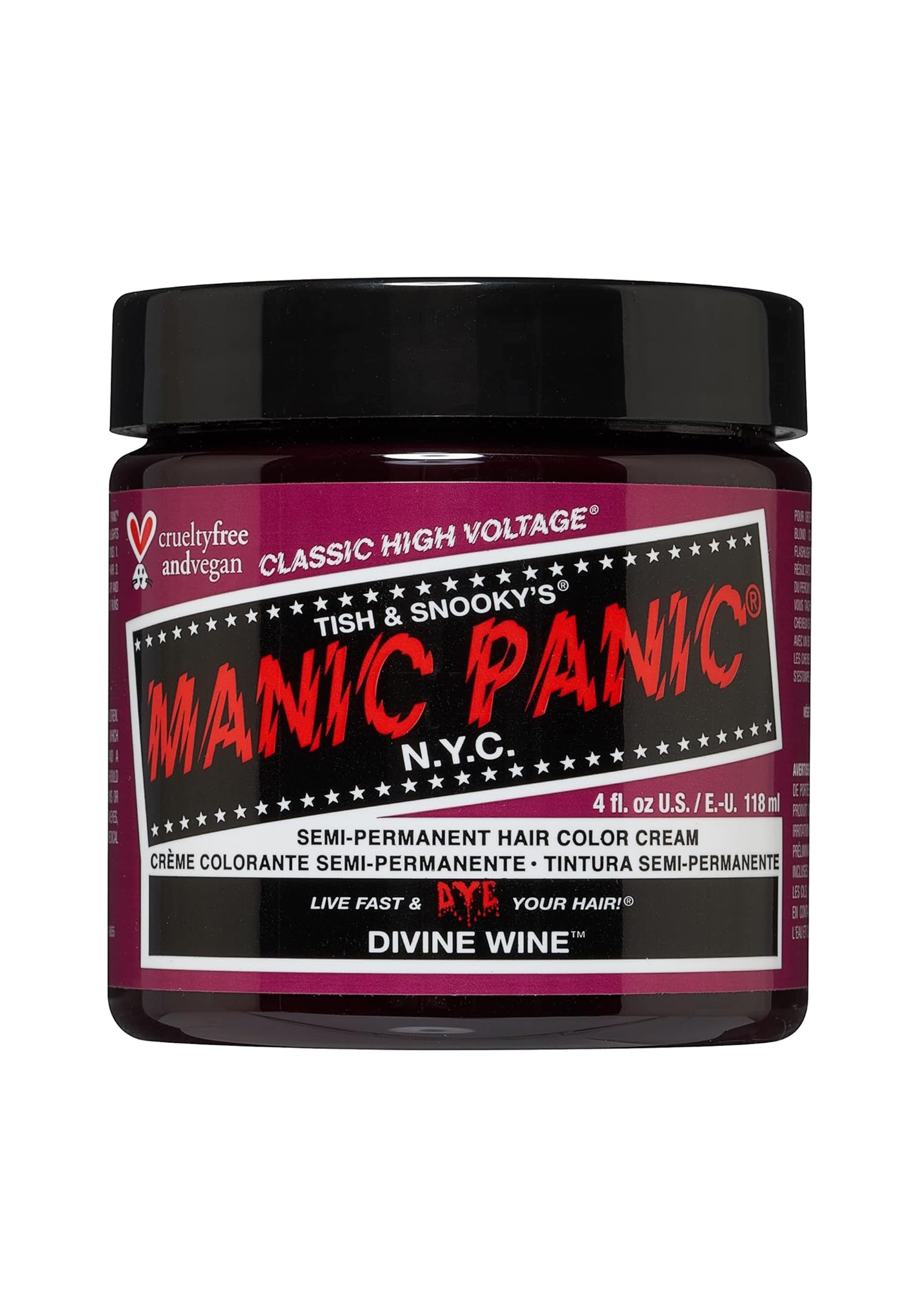 Manic Panic - High Voltage Divine Wine - Hair Dye | Neutral-Image