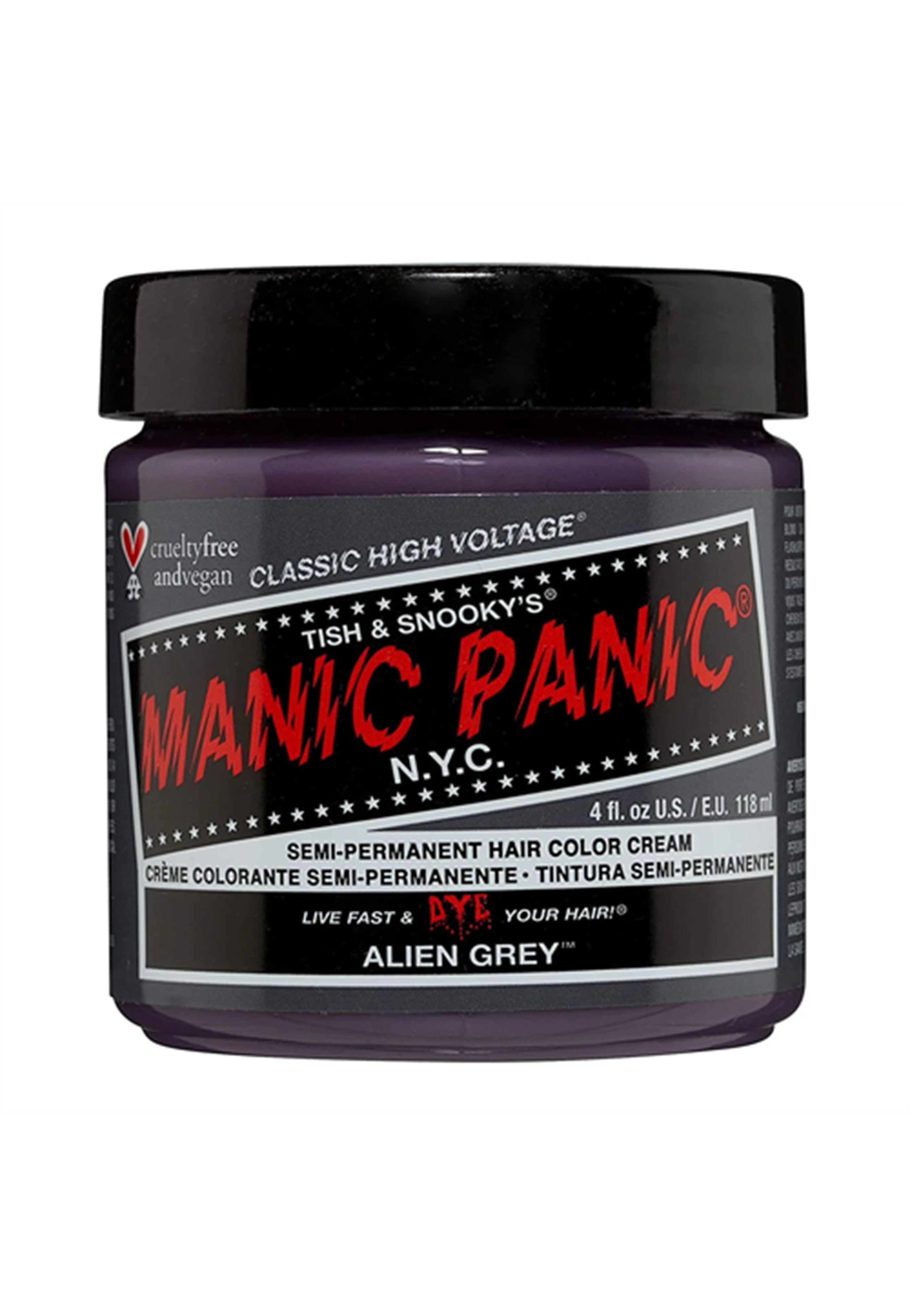 Manic Panic - High Voltage Alien Grey - Hair Dye | Neutral-Image