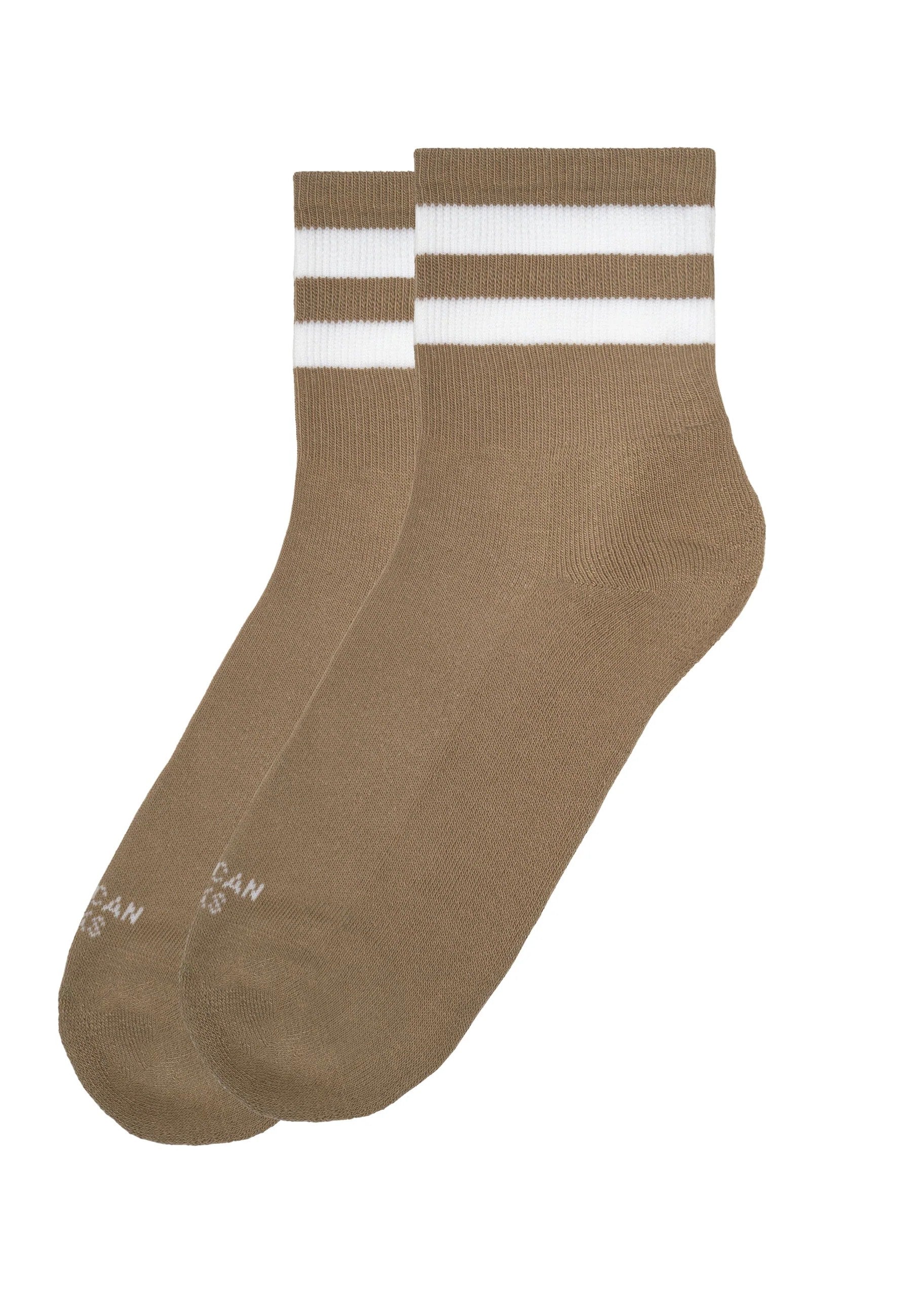 American Socks - Cinnamon Ankle High - Socks | Neutral-Image