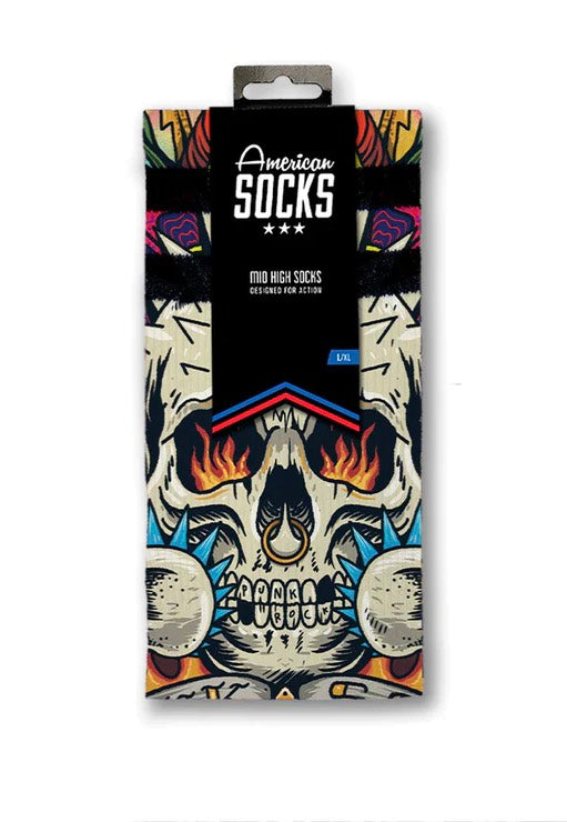 American Socks - Moshpit Mid High Multi - Socks | Neutral-Image