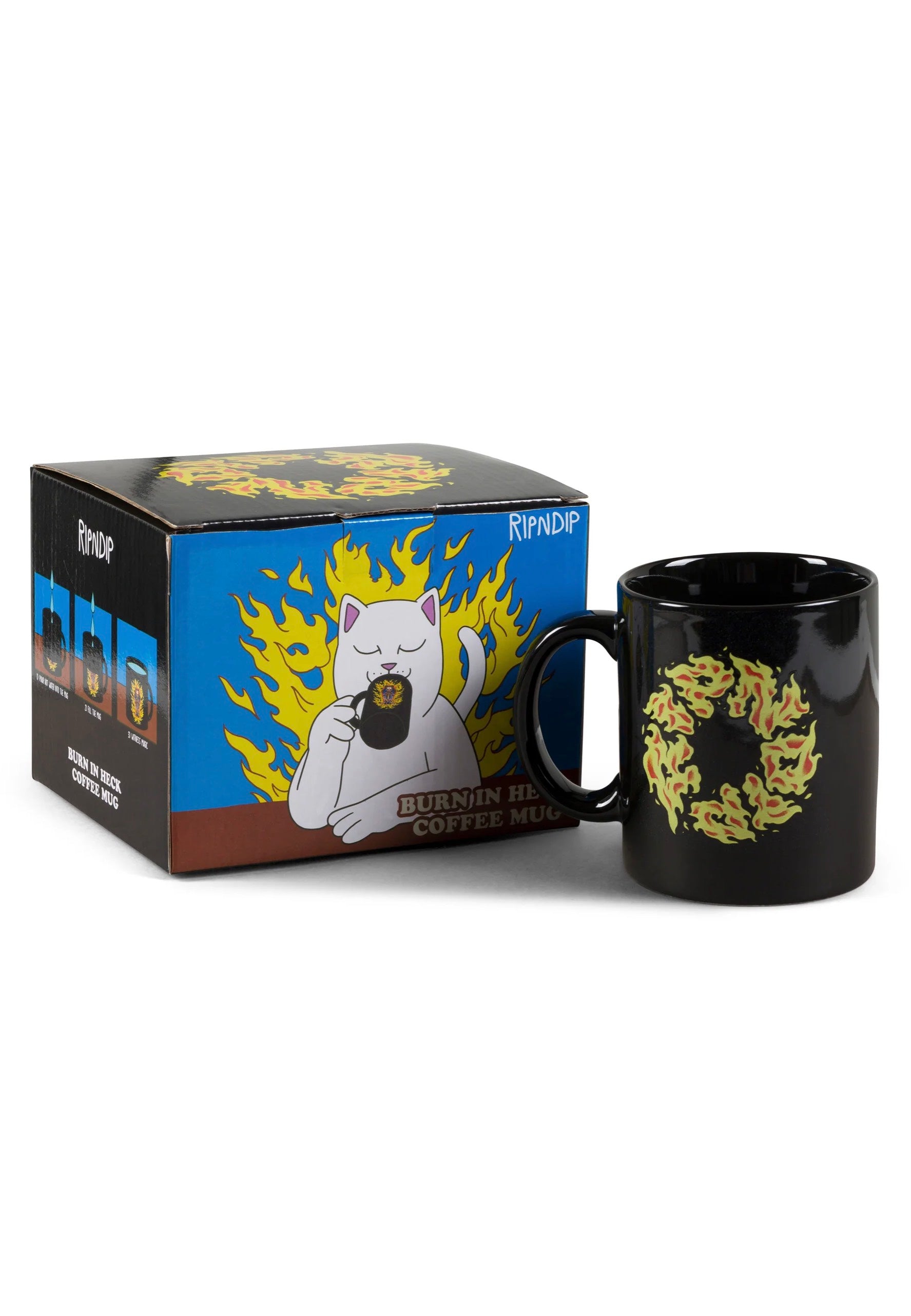 RIPNDIP - Burn In Heck Black - Mug | Neutral-Image