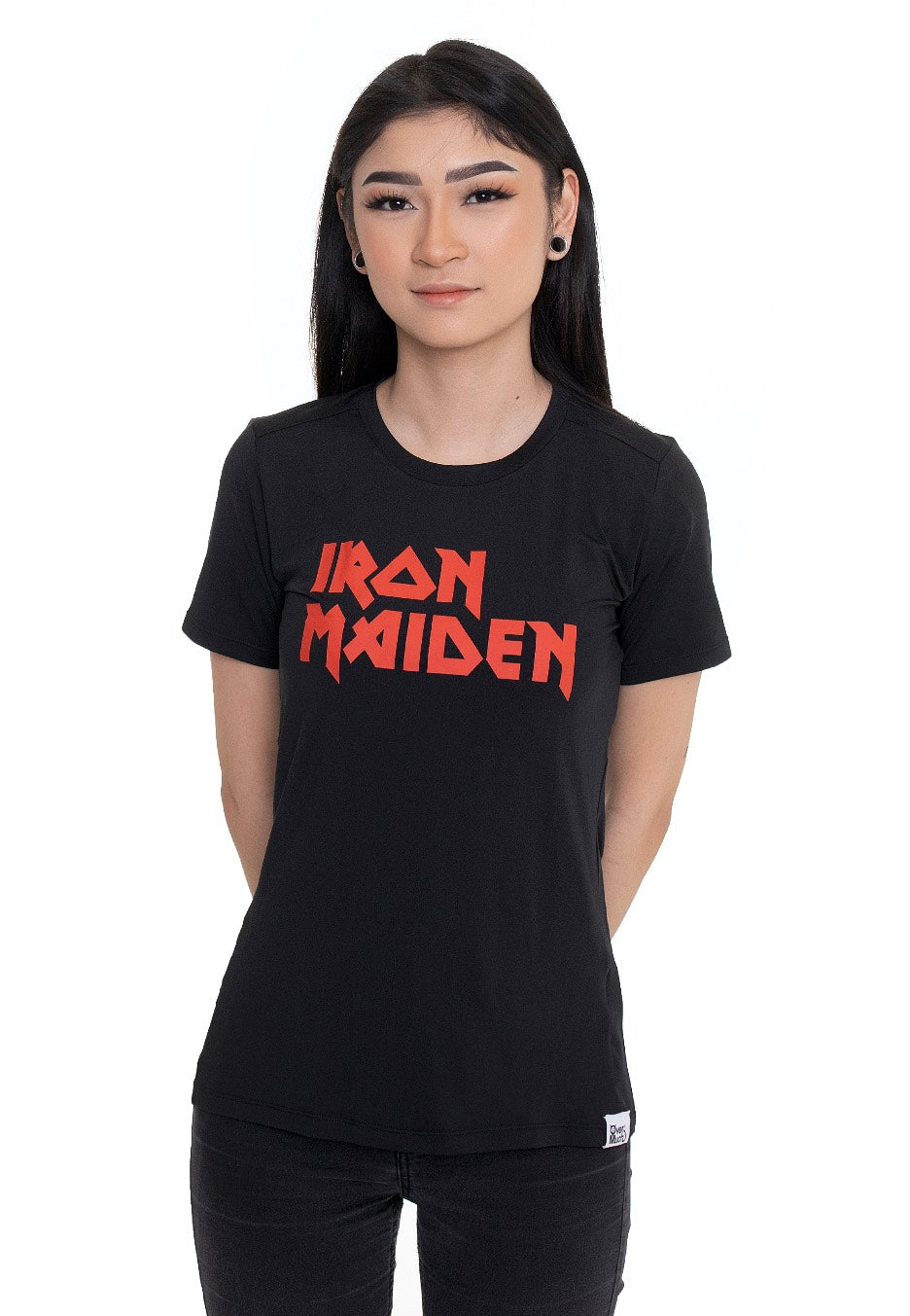 Iron Maiden - Classic Logo Red Active Sportswear - Girly | Women-Image