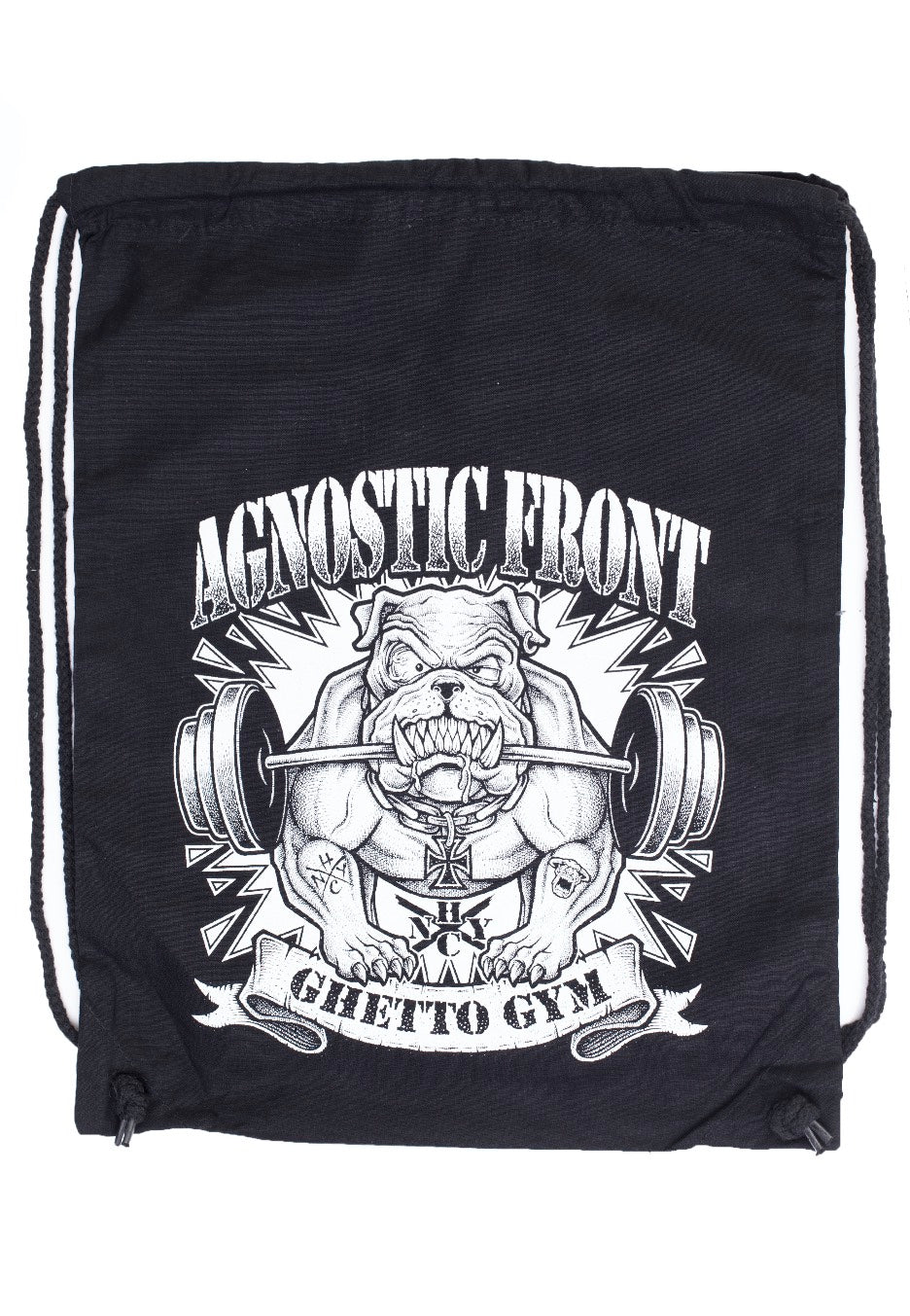 Agnostic Front - Ghetto Gym Drawstring - Backpack | Neutral-Image