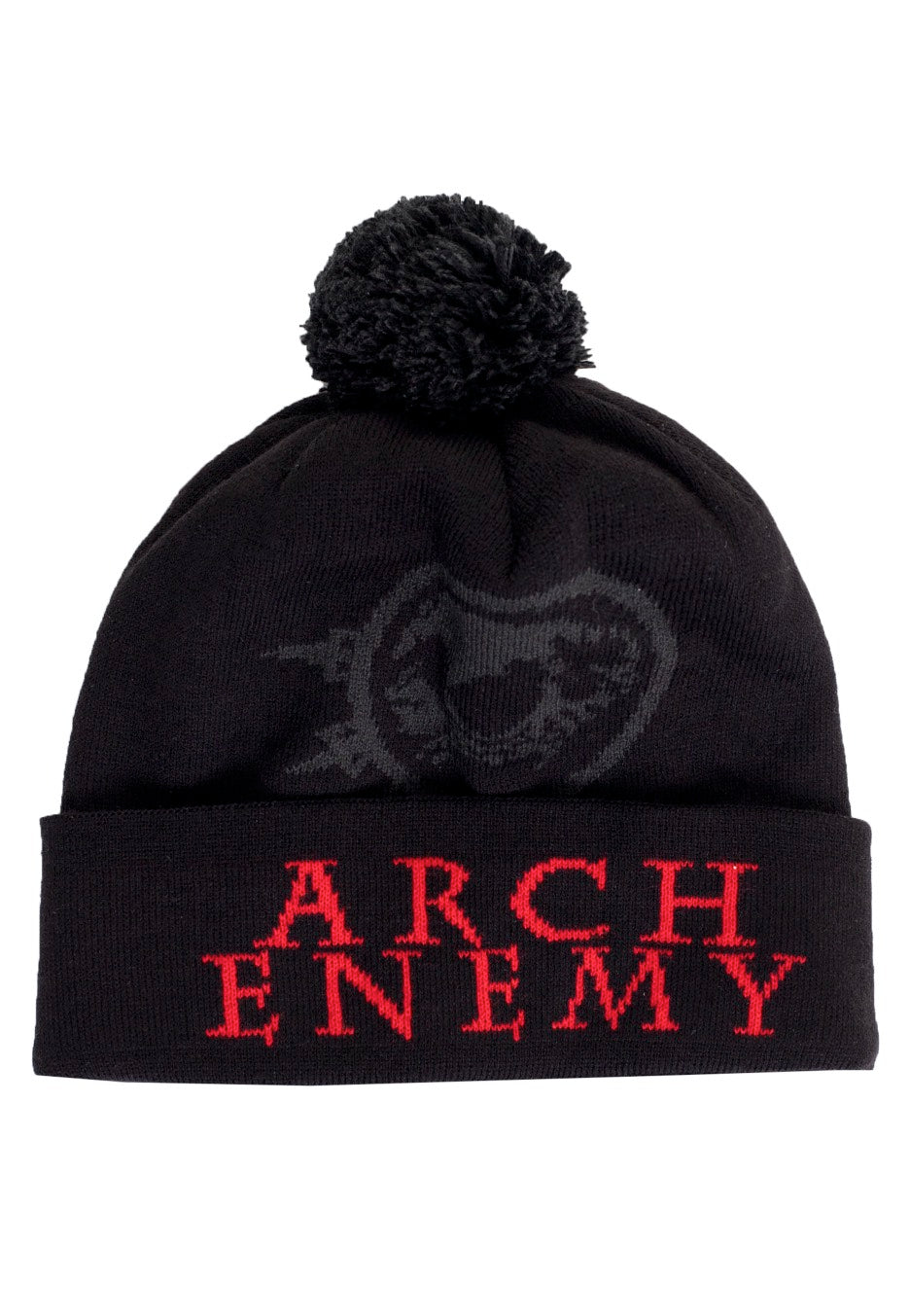 Arch Enemy - Skull Logo Pom - Beanie | Neutral-Image