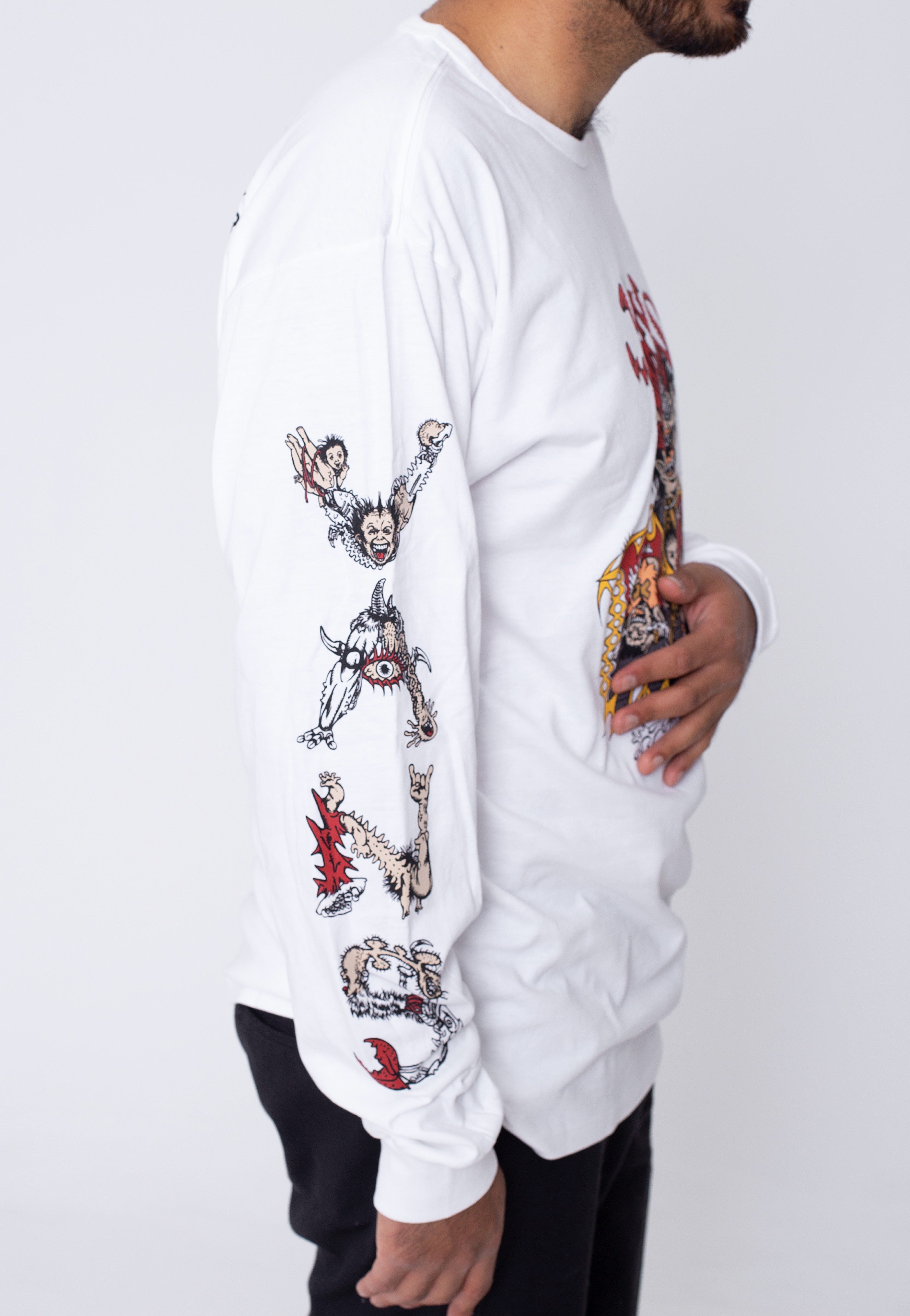 Vans - Off The Wall Gallery Dwiky Ka White - Longsleeve | Men-Image