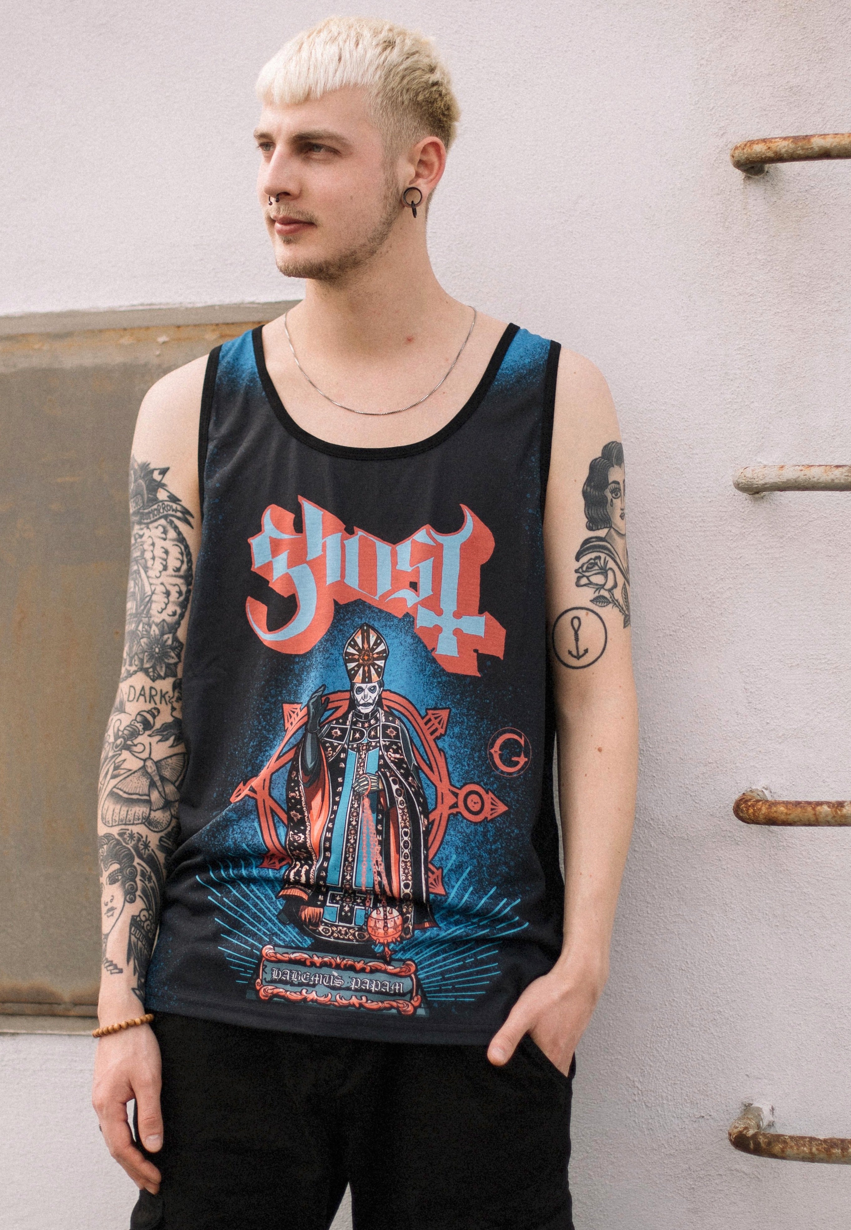 Ghost - Habemus Papam Allover - Tank | Men-Image