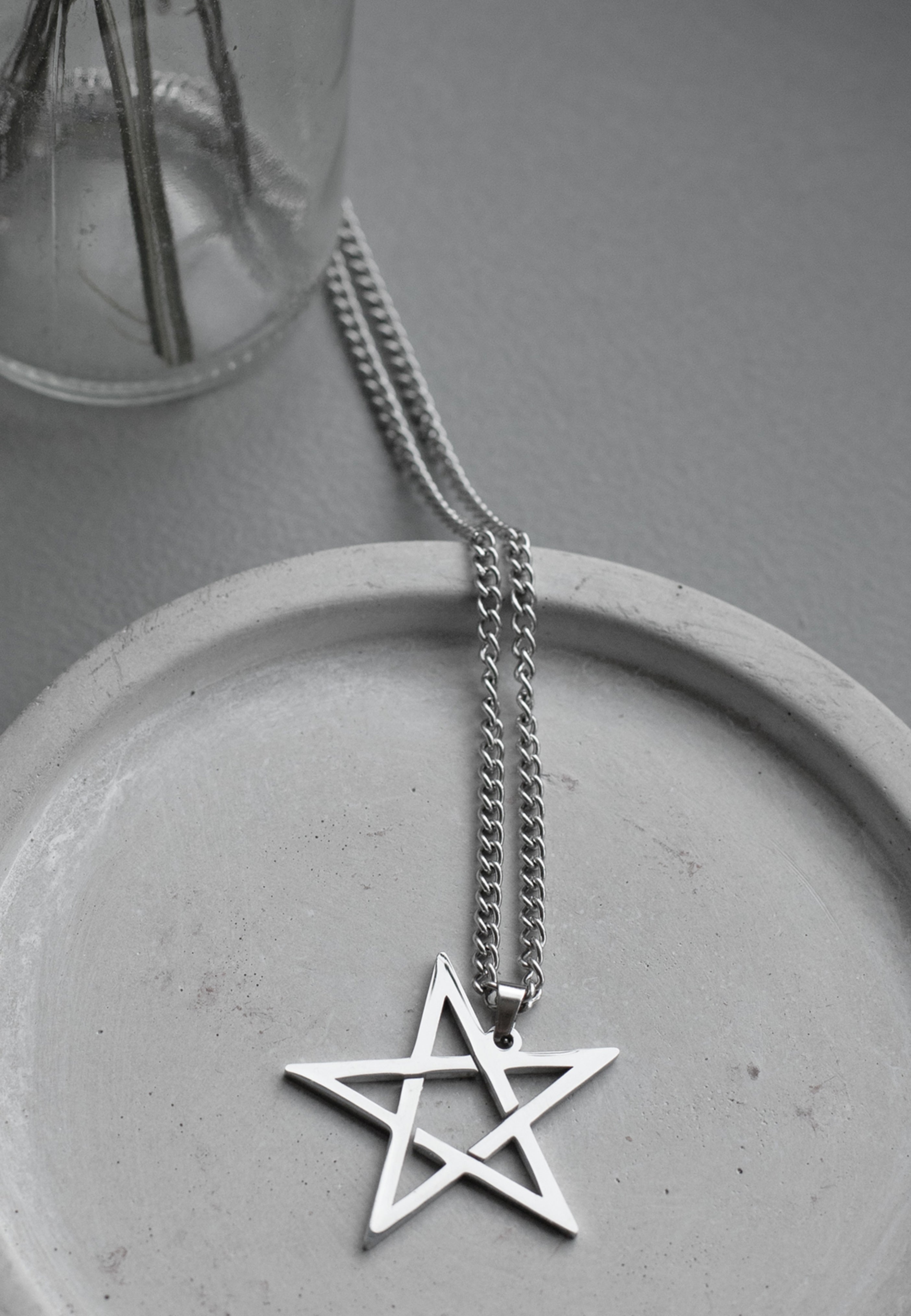 Easure - Pentagram - Necklace | Neutral-Image