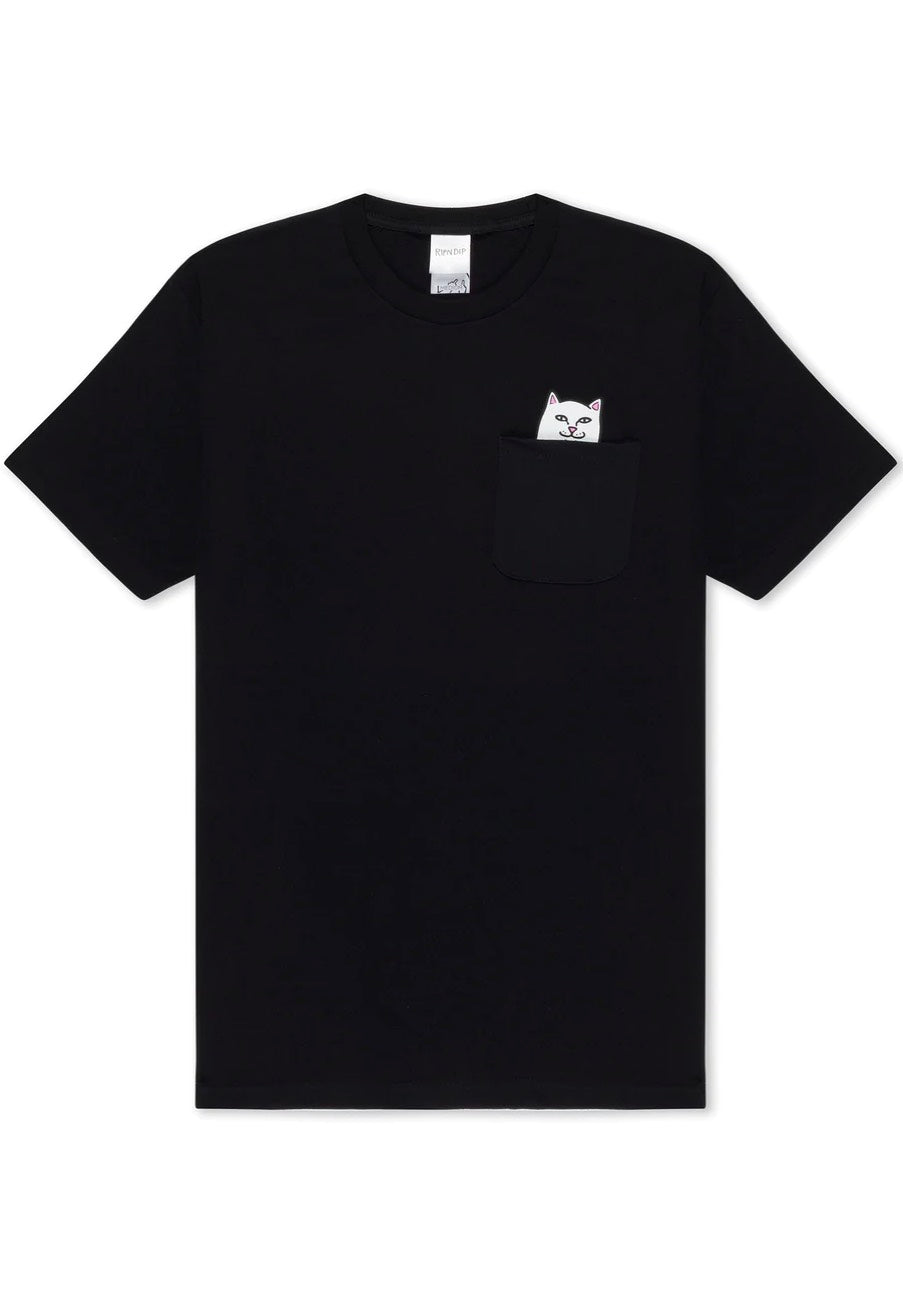 RIPNDIP - Lord Nermal Pocket Black - T-Shirt | Women-Image