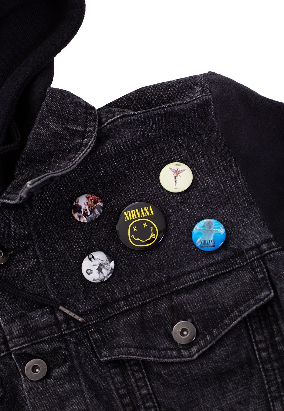 Nirvana - Iconic Pack Of 5 - Button Set | Neutral-Image