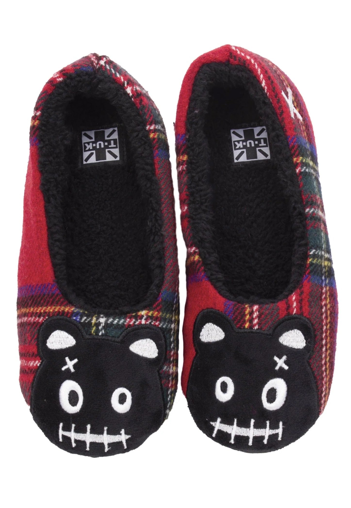 T.U.K. - Punk Teddy Tartan - Girl Slippers | Women-Image