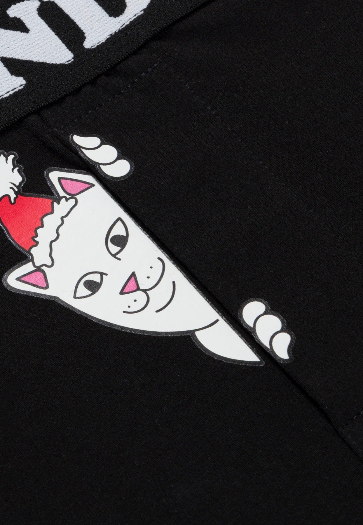 RIPNDIP - Peeking Santa Nerm Black - Boxershorts | Men-Image