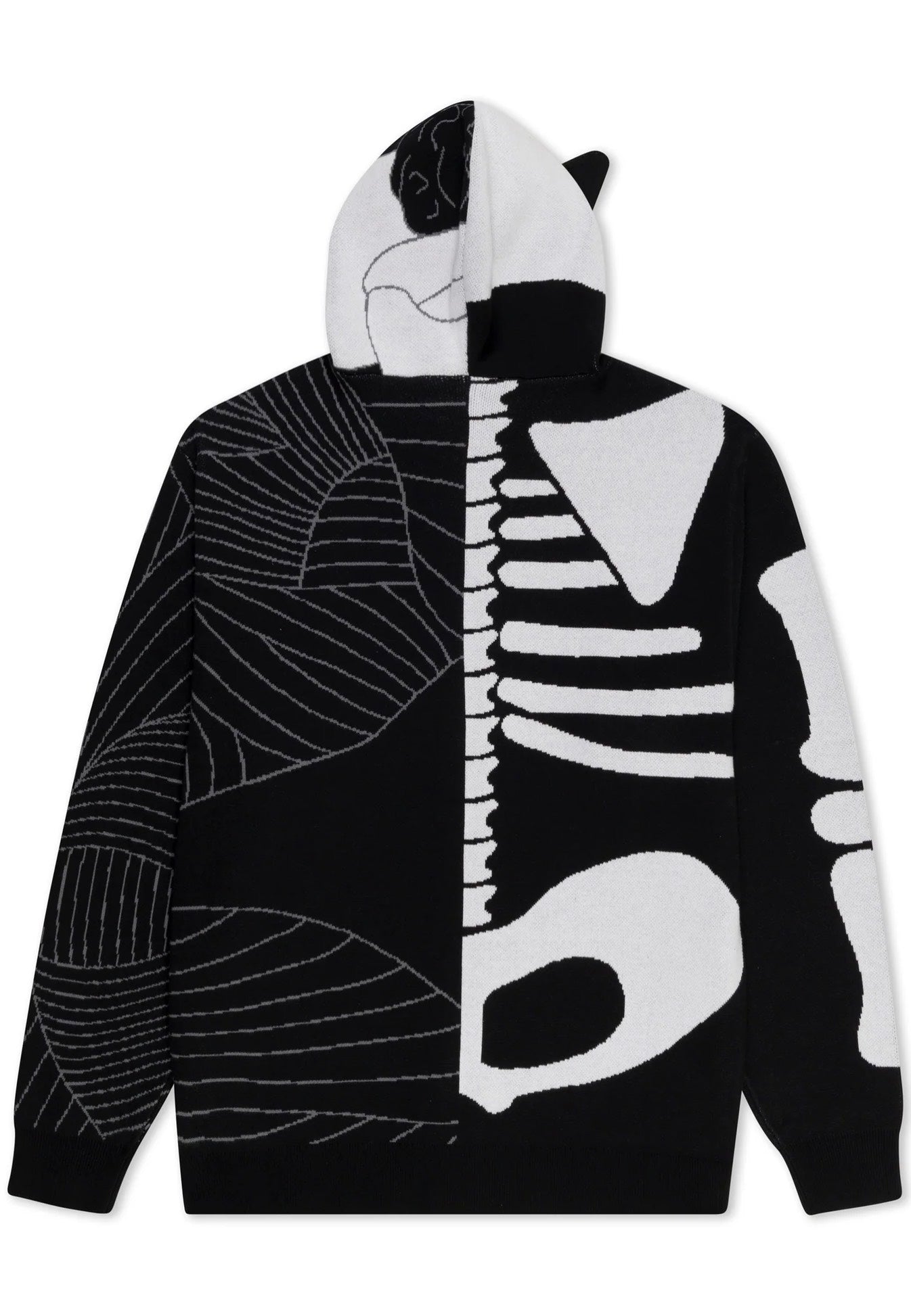 RIPNDIP - Skelly Nerm Black/White - Zipper | Men-Image