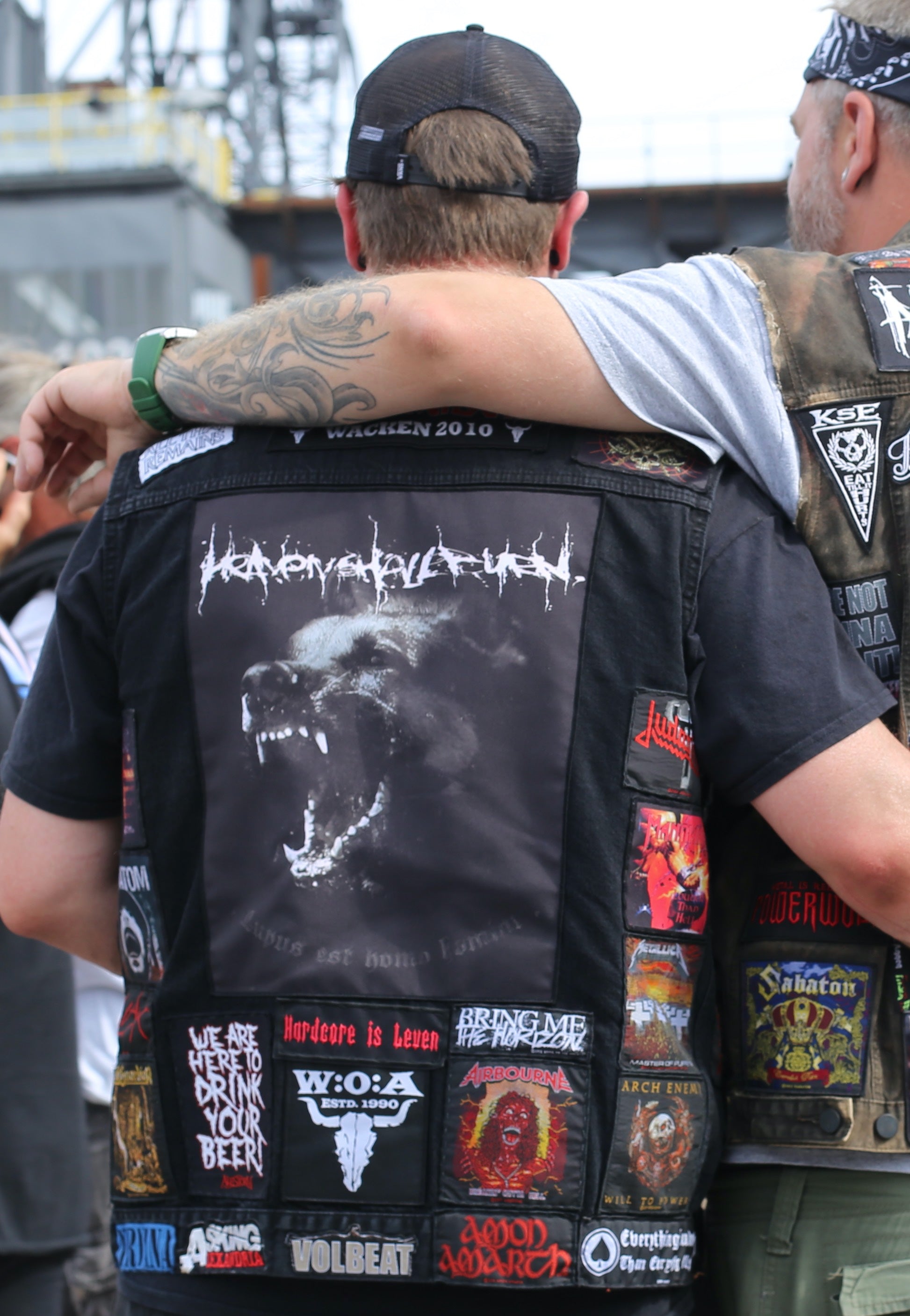 Heaven Shall Burn - Wolf - Backpatch | Neutral-Image