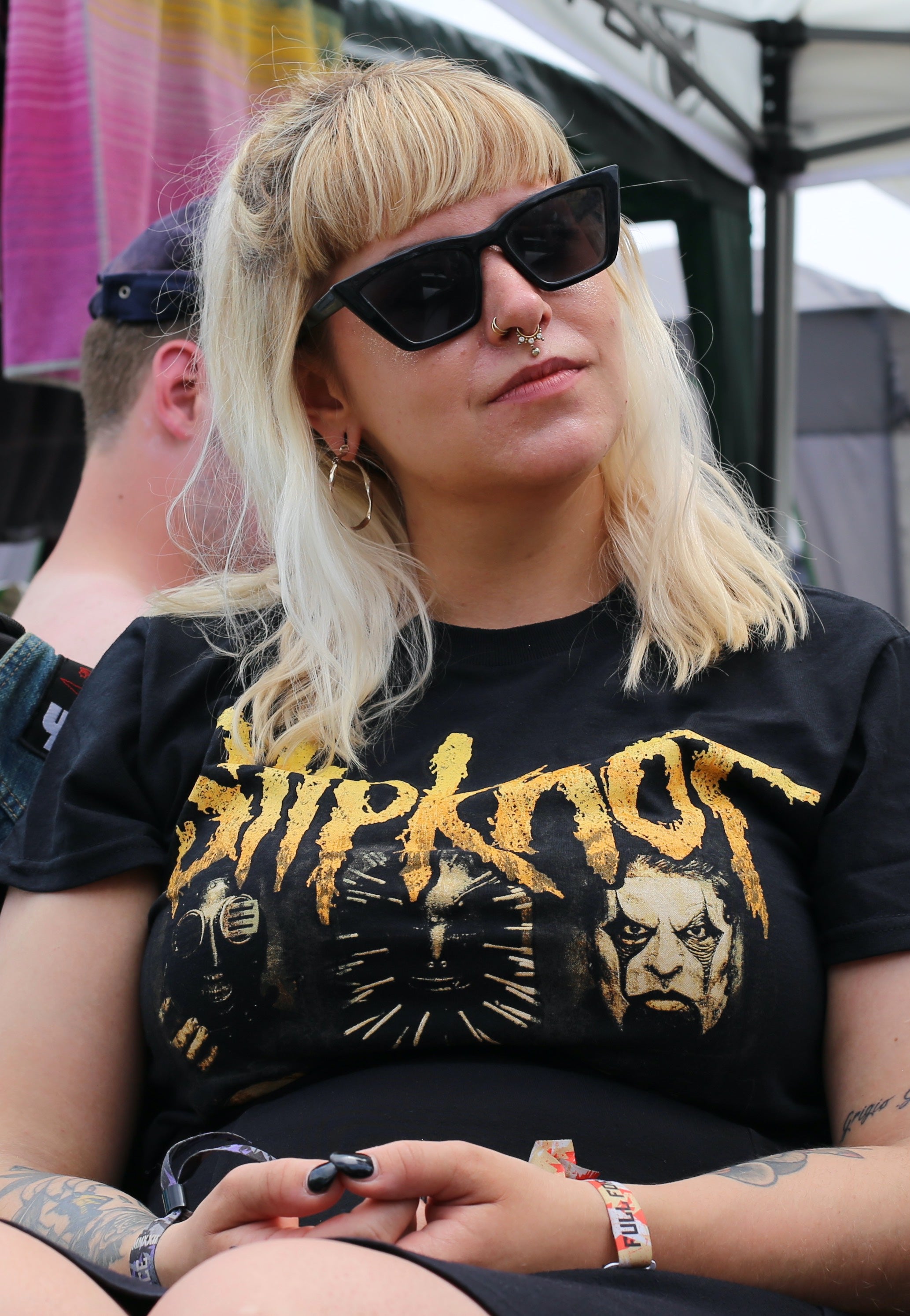 Slipknot - Splatter Frame - T-Shirt | Women-Image