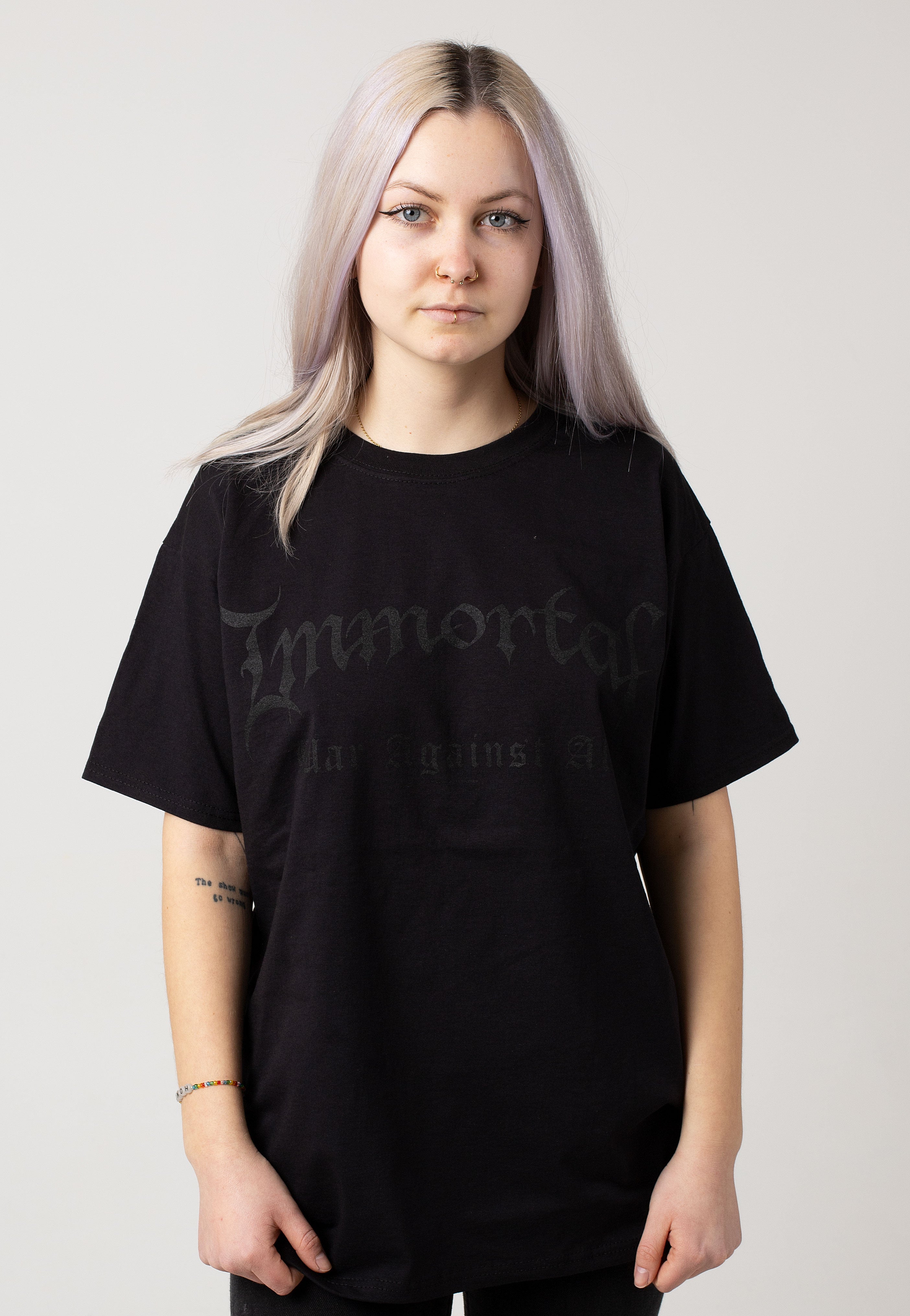 Immortal - War Against All Black - T-Shirt | Women-Image