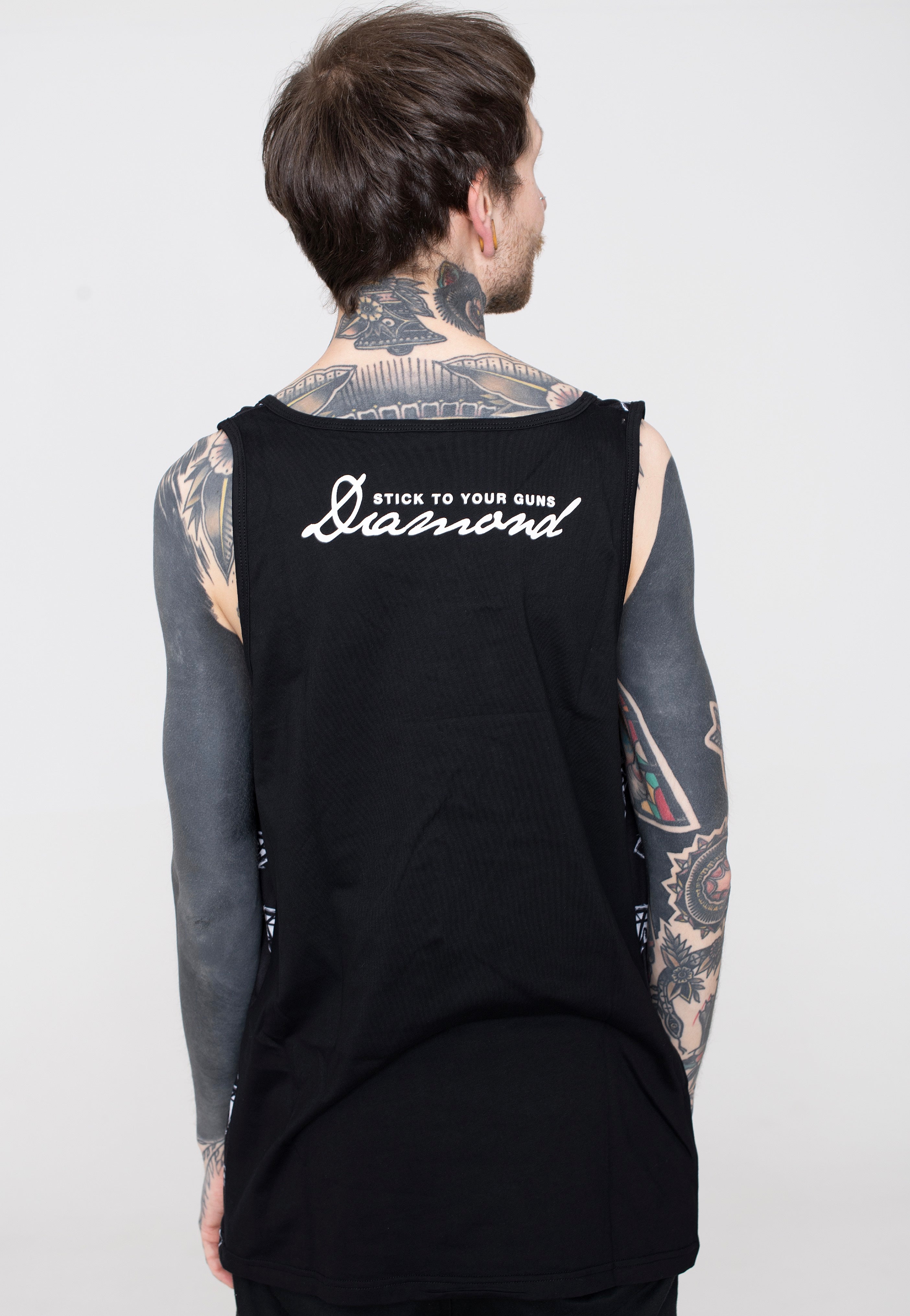 Stick To Your Guns - Diamond Pattern Allover - Tank | Men-Image