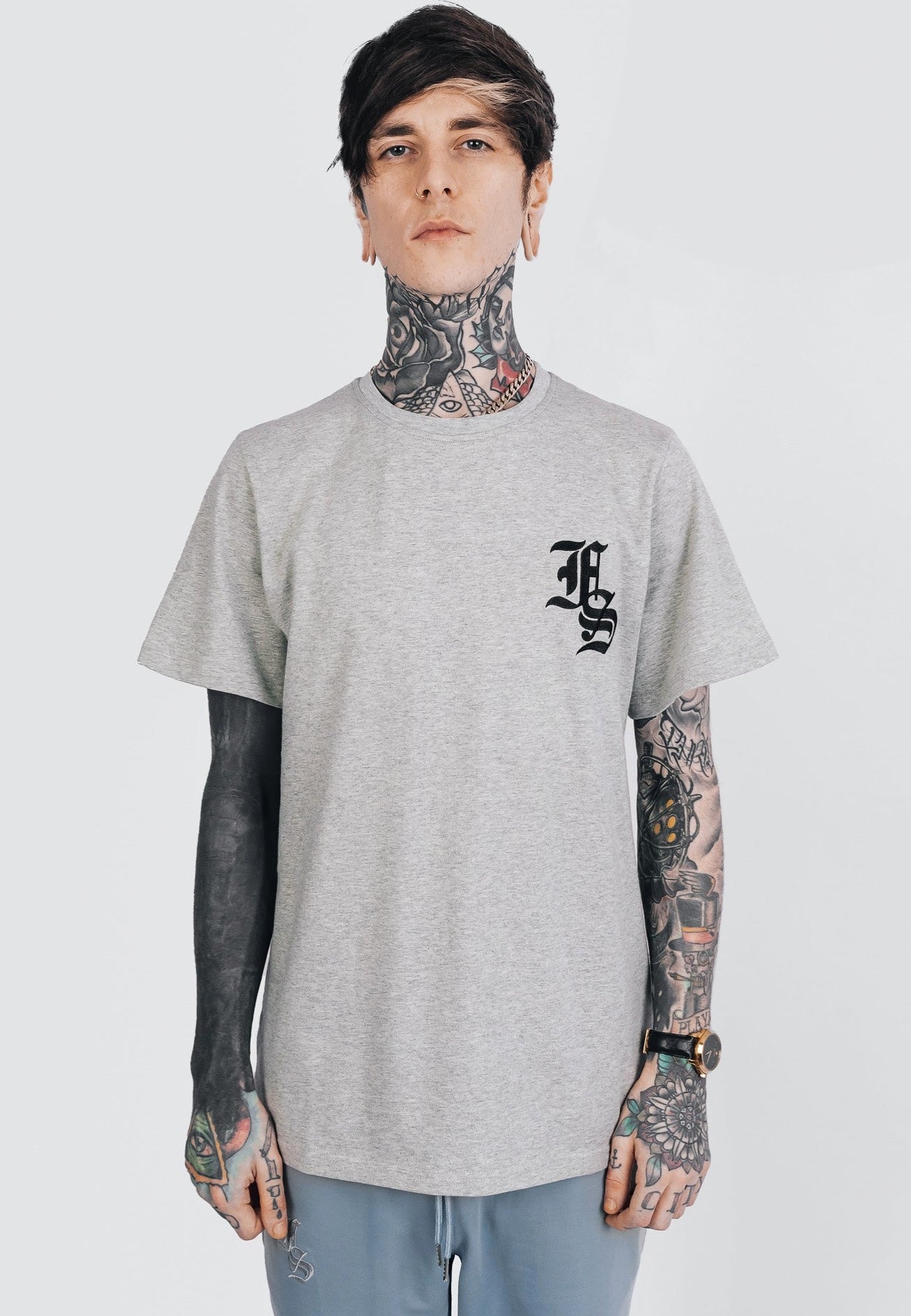 The Frost Wear - Imperial Logo Heather Grey - T-Shirt | Men-Image