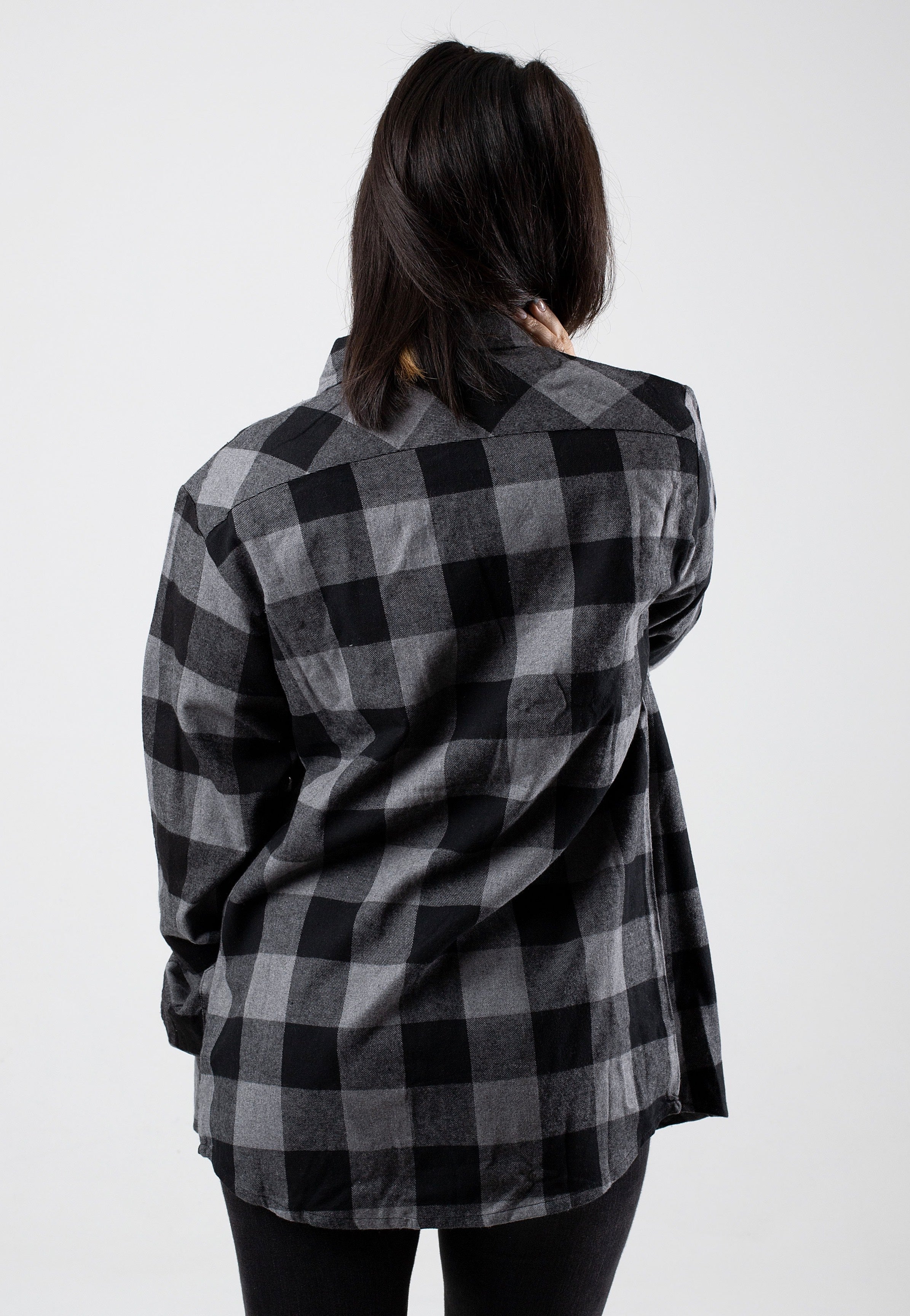 Impericon - Flanell Black/Charcoal - Shirt | Women-Image