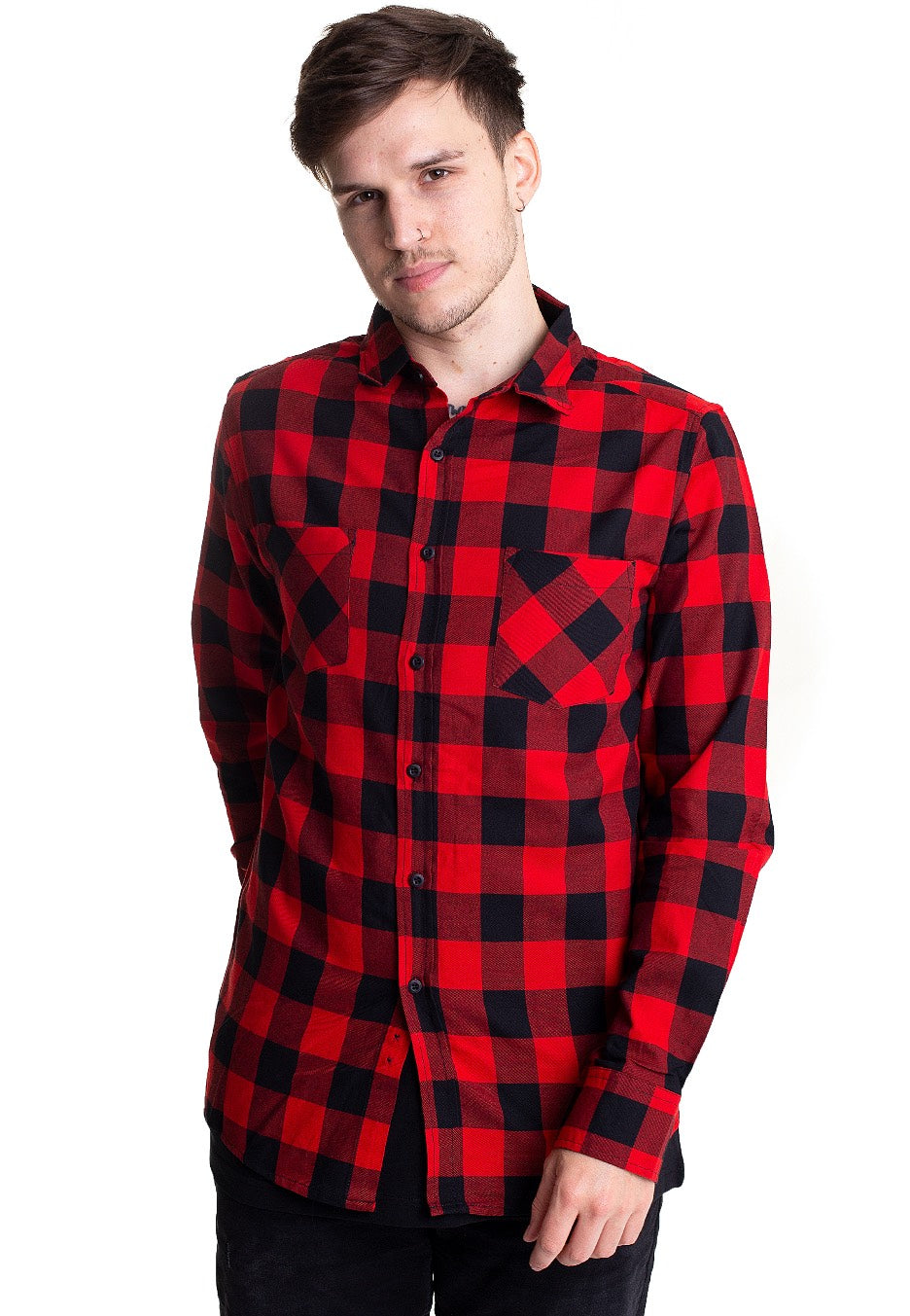 Impericon - Checked Flanell Black/Red - Shirt | Men-Image