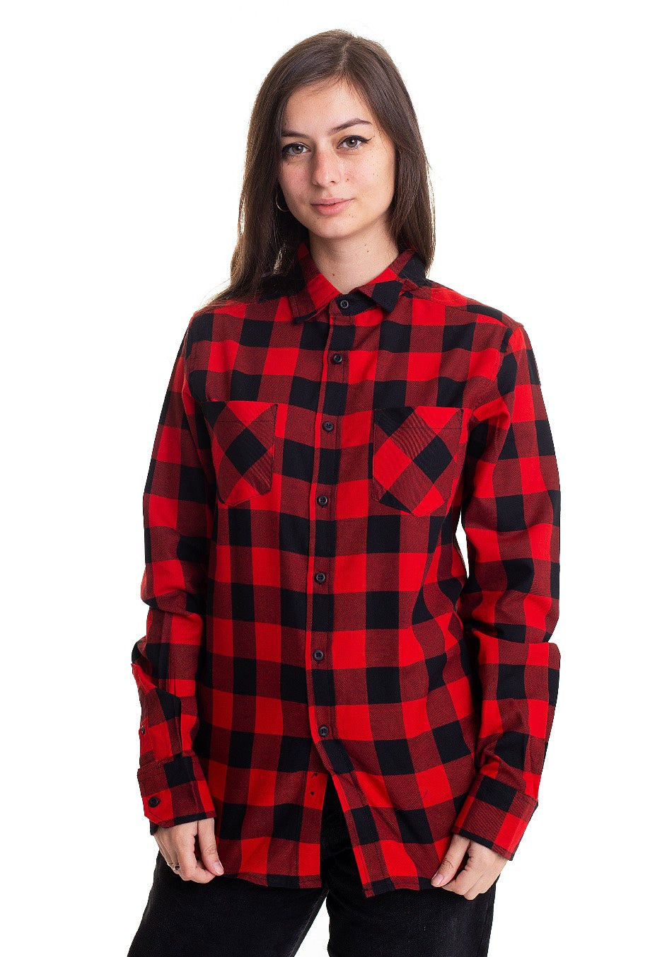 Impericon - Checked Flanell Black/Red - Shirt | Women-Image