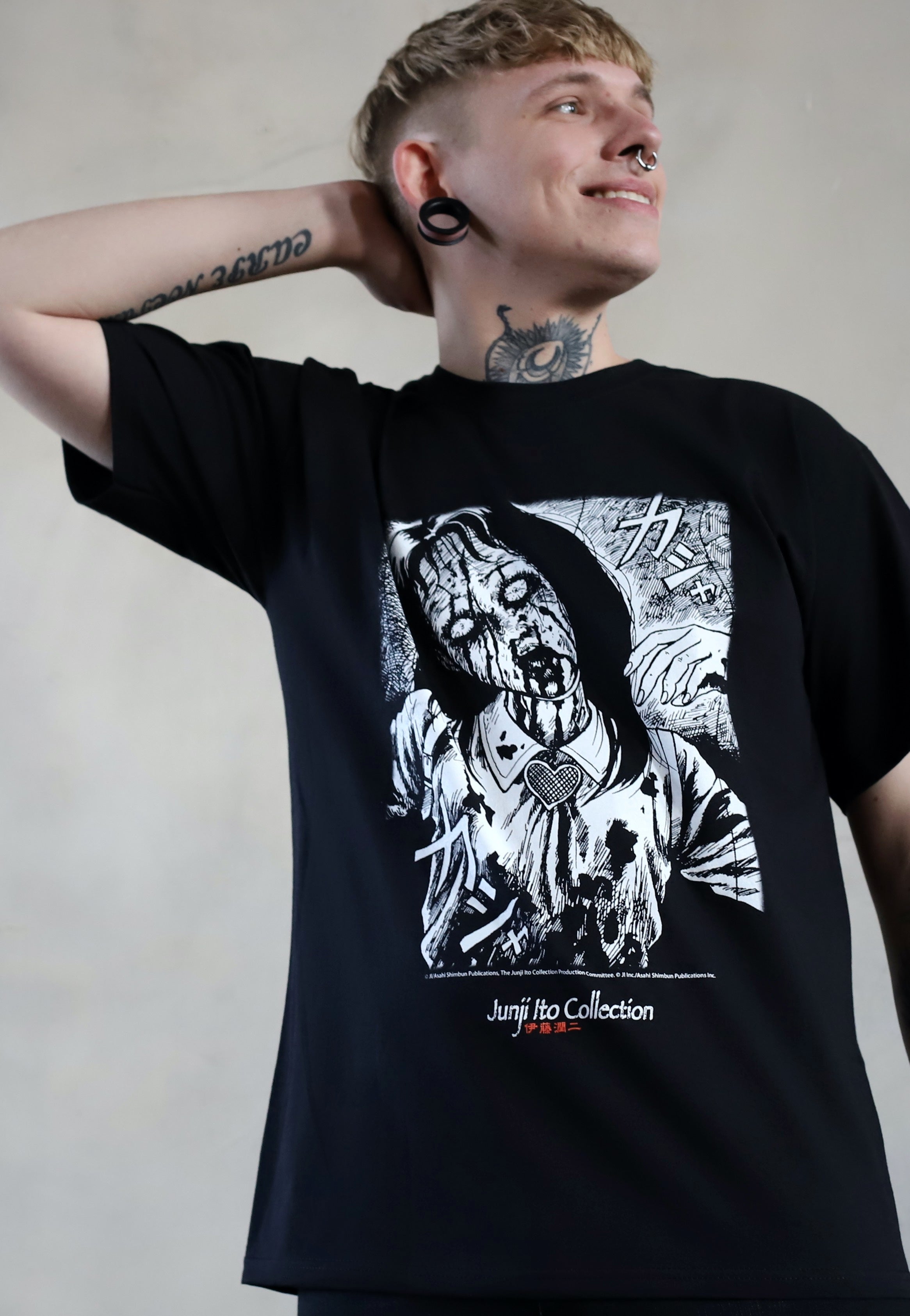 Junji Ito - Bleeding - T-Shirt | Men-Image