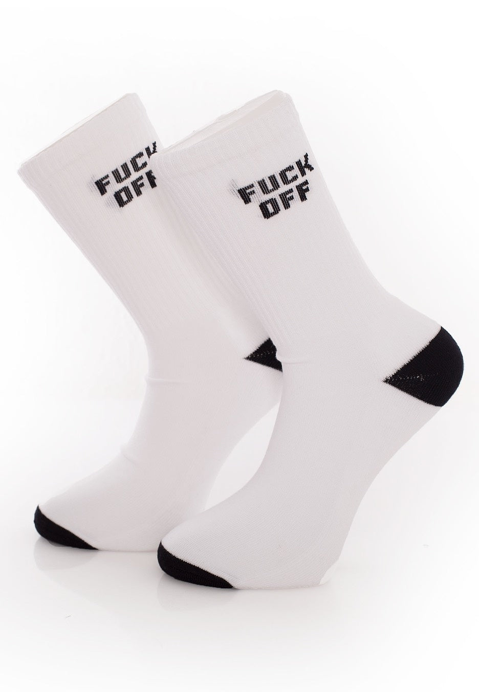 Dancitee - Fuck Off White - Socks | Neutral-Image