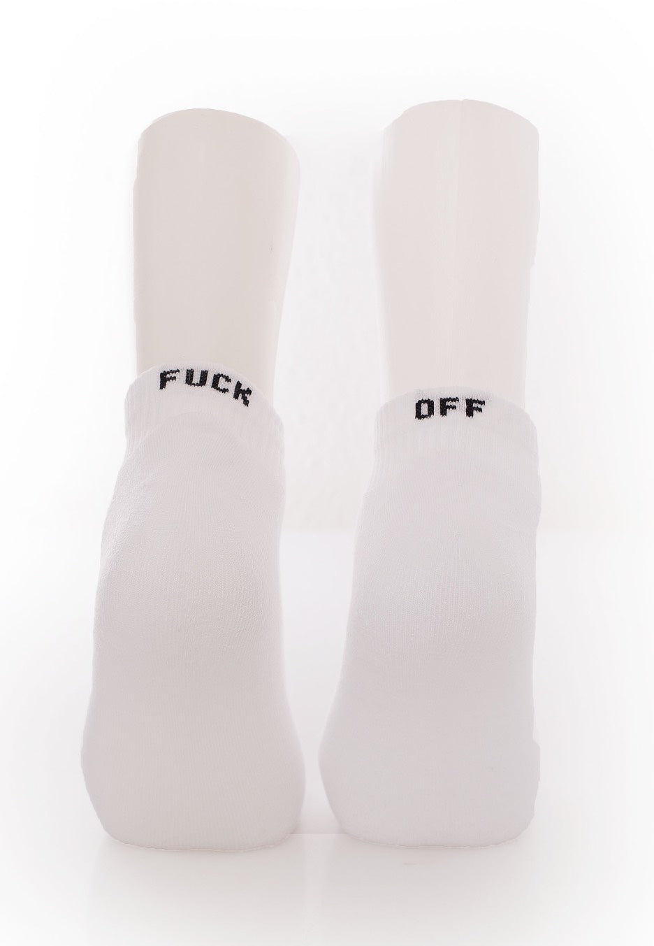 Dancitee - Fuck Off Sneaker White - Socks | Neutral-Image