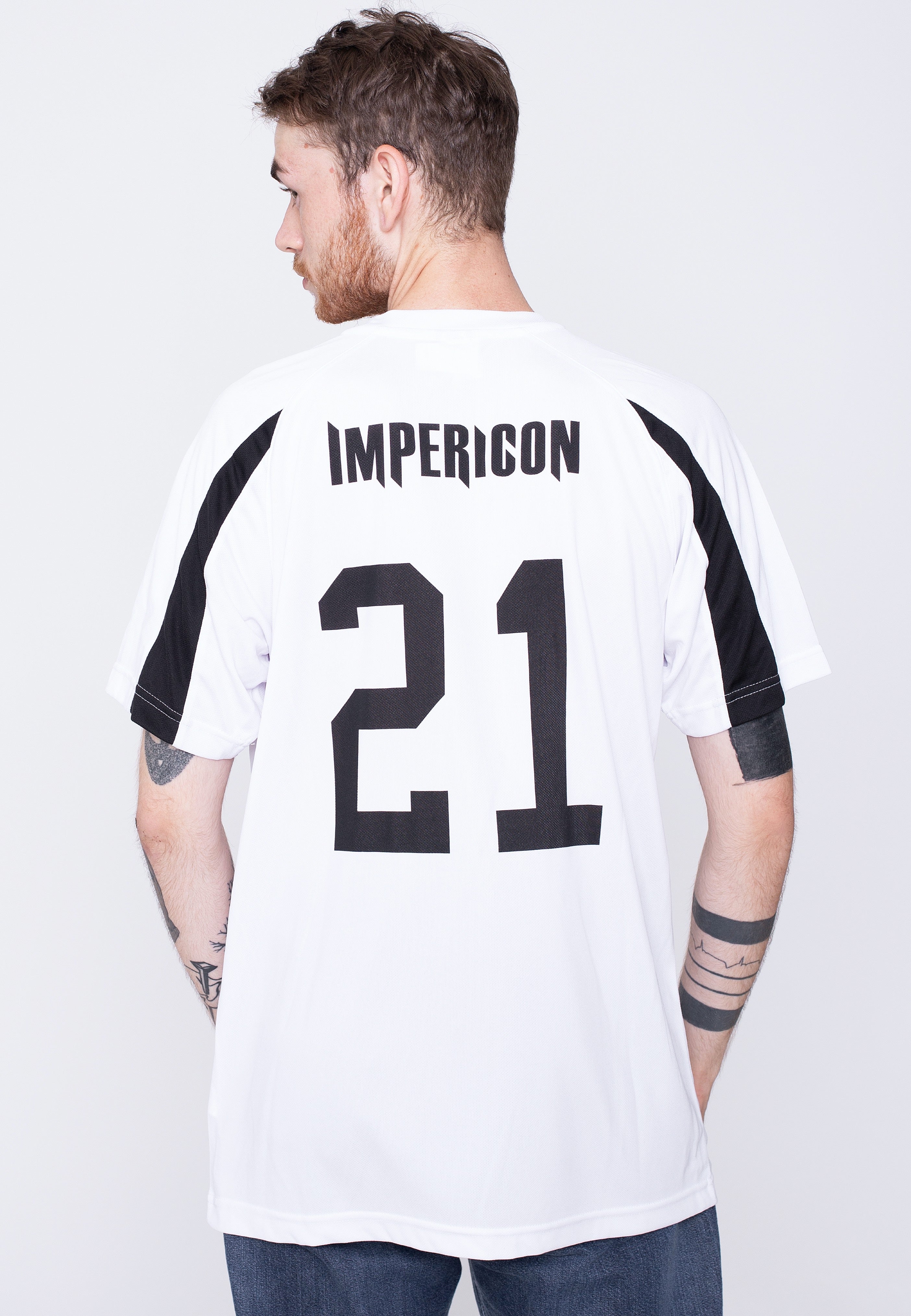 Impericon - Go Sports White/Black Functional - T-Shirt | Men-Image