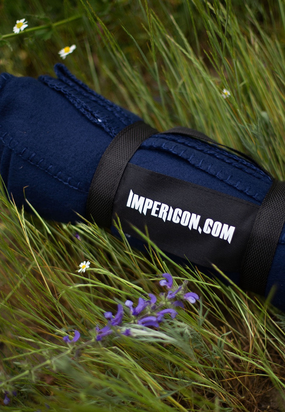 Impericon Merchandise - Logo Navy - Blanket | Neutral-Image