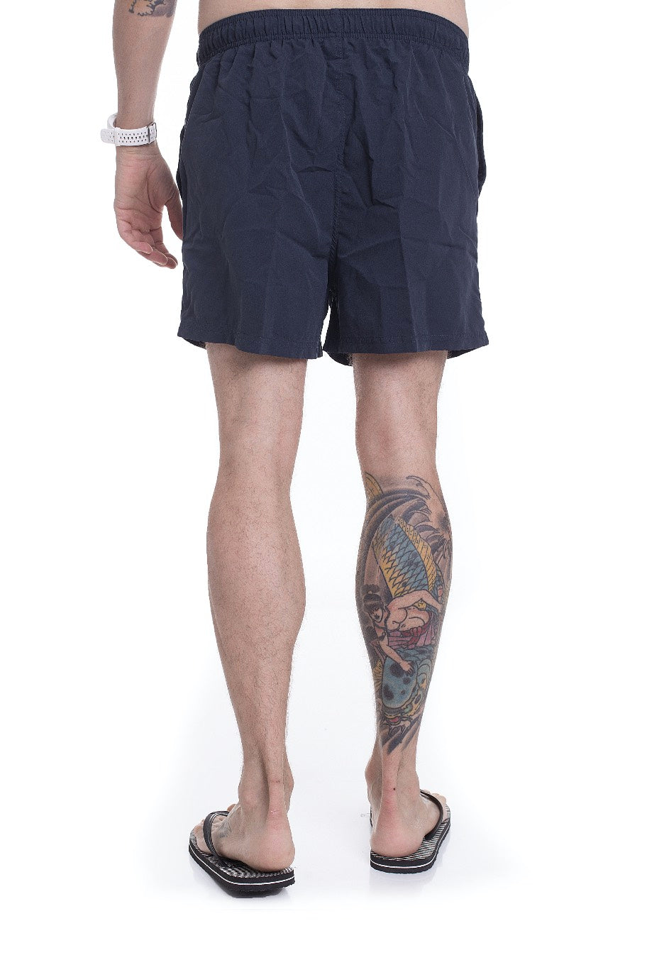 Impericon - Plain Swim Navy - Shorts | Men-Image