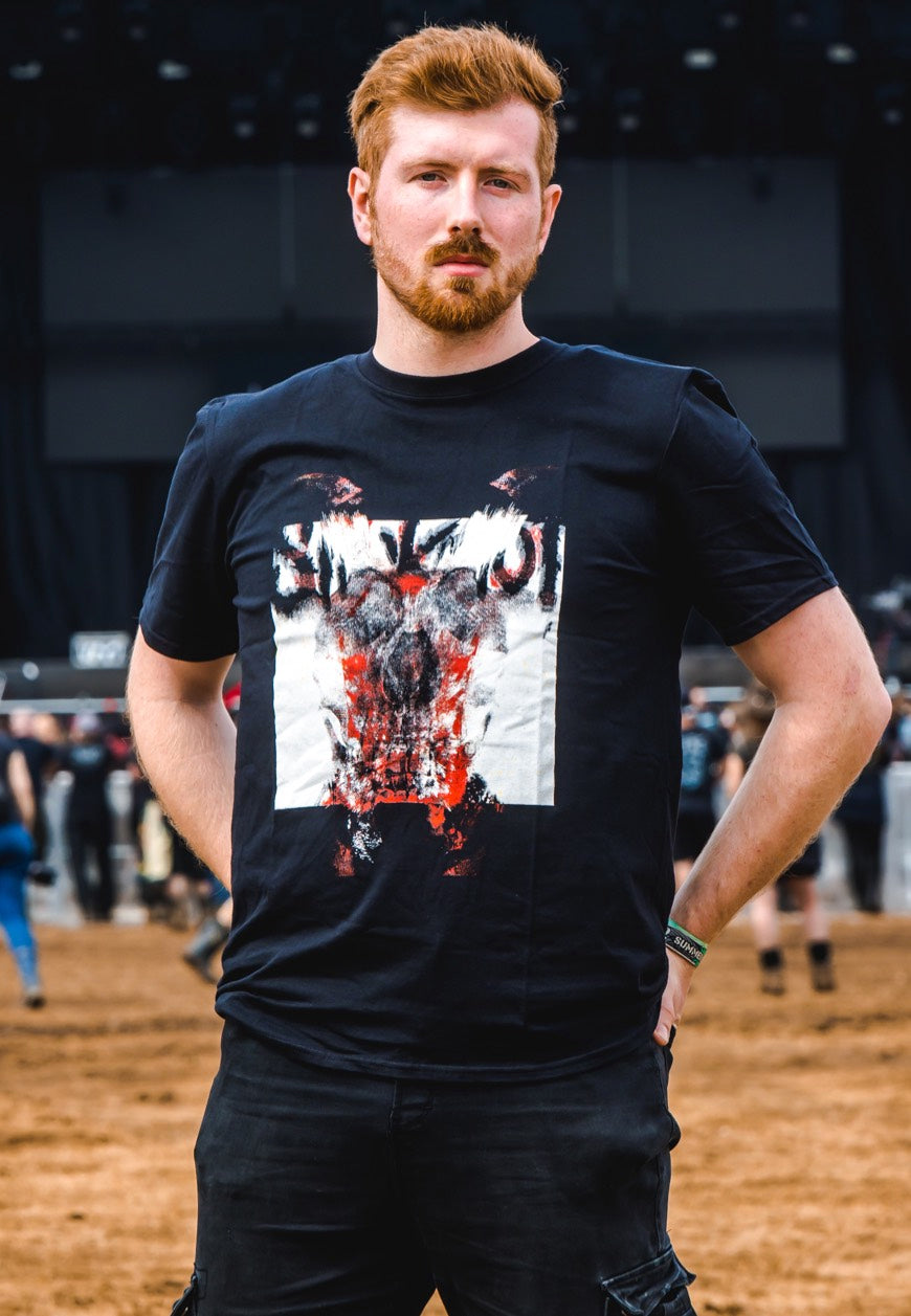 Slipknot - Devil Single Logo Blur - T-Shirt | Men-Image