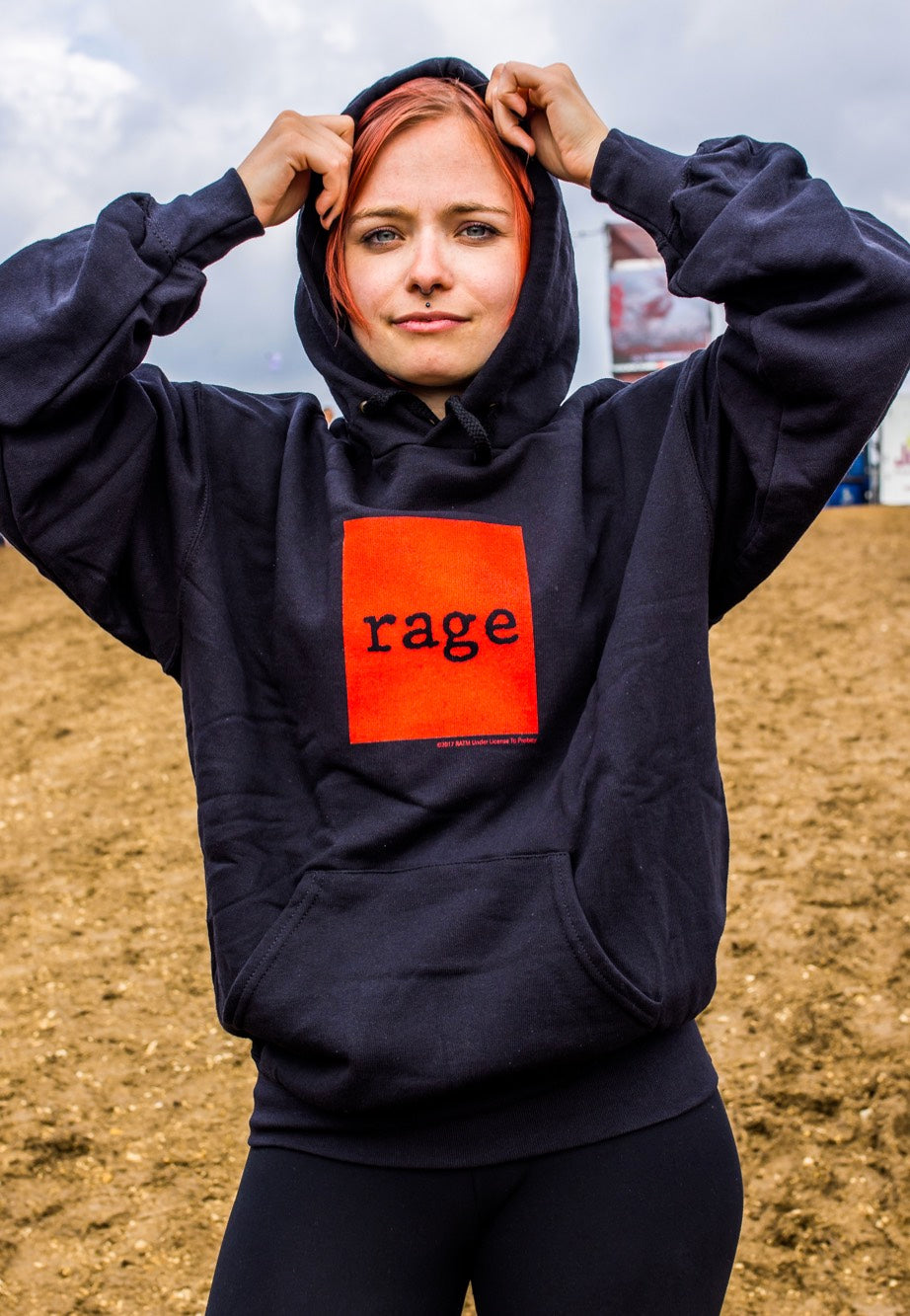 Rage Against The Machine - Red Square - Hoodie | Women-Image