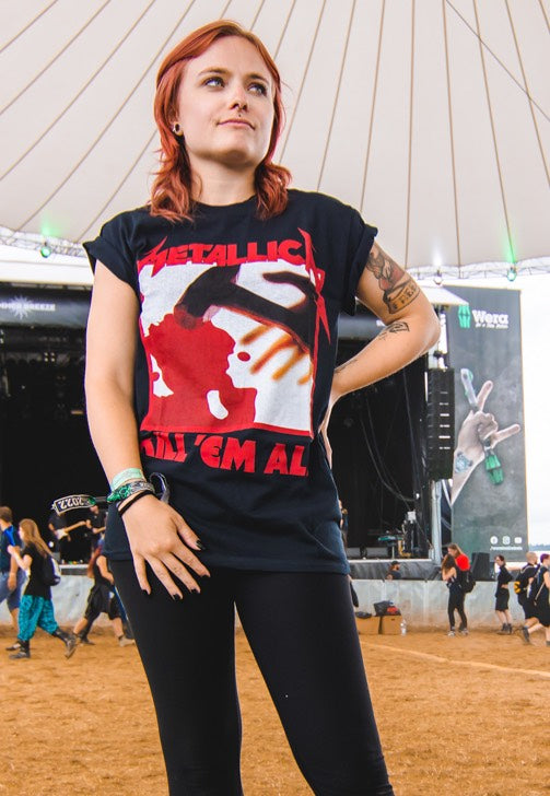 Metallica - Kill 'Em All Tracks - T-Shirt | Women-Image