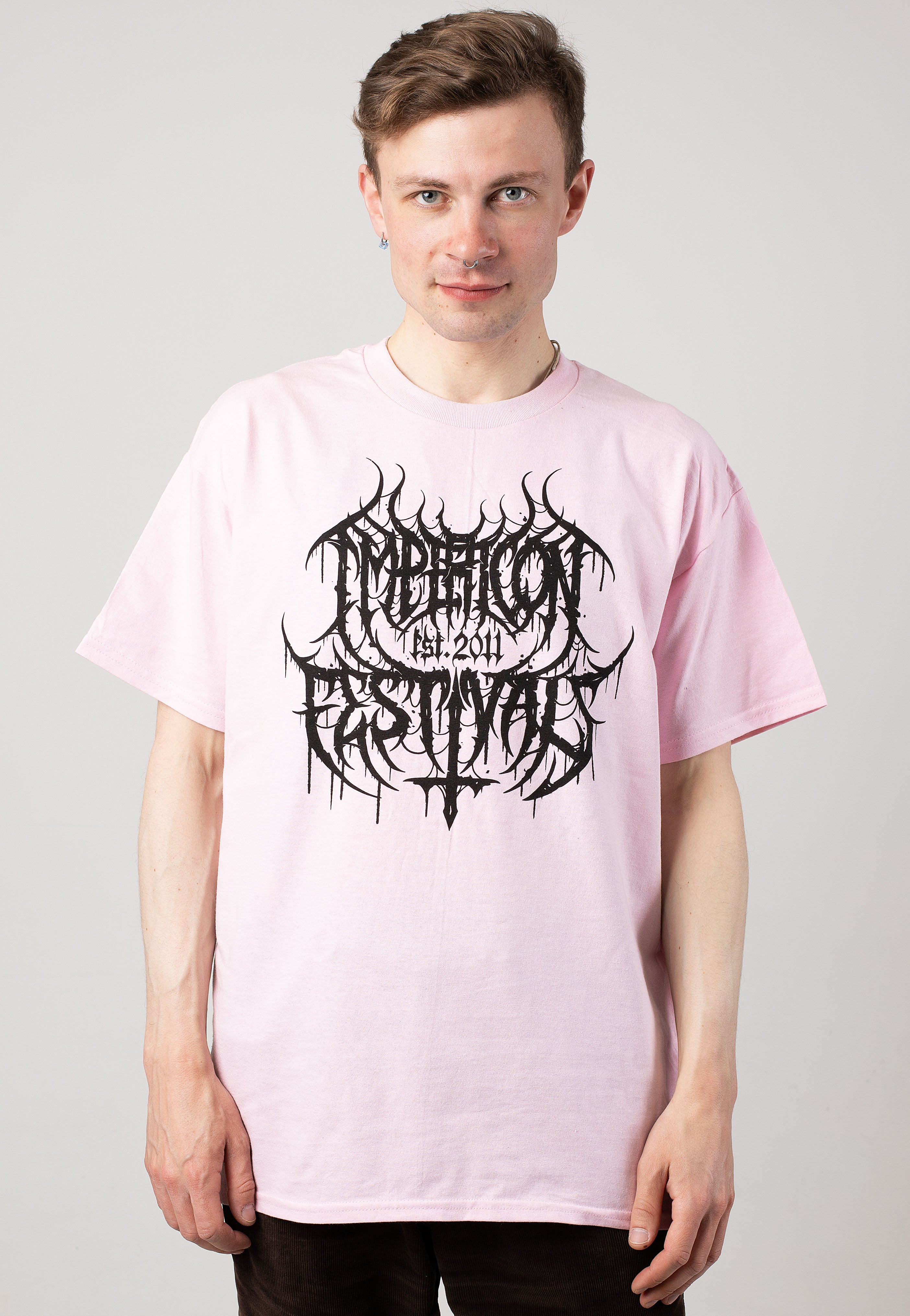 Impericon Festival - Black Metal Est. 2011 Light Pink - T-Shirt | Men-Image