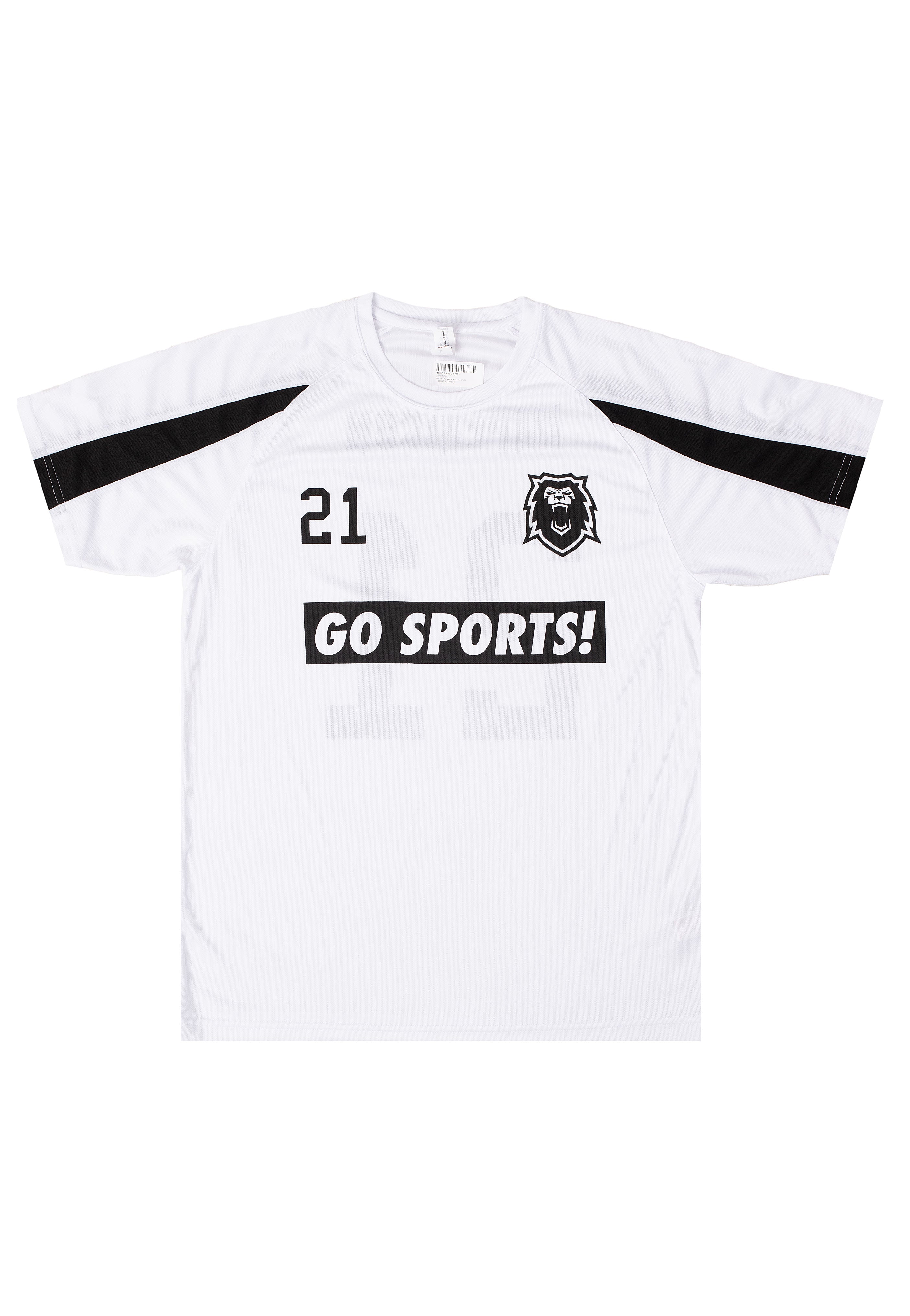 Impericon - Go Sports White/Black Functional - T-Shirt | Neutral-Image