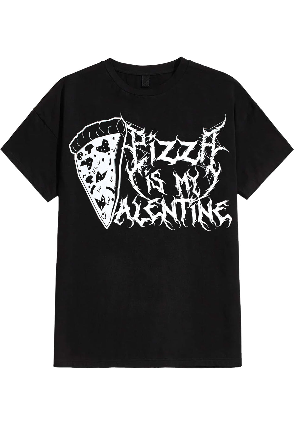 Impericon Merchandise - Pizza Valentine Black - T-Shirt | Neutral-Image