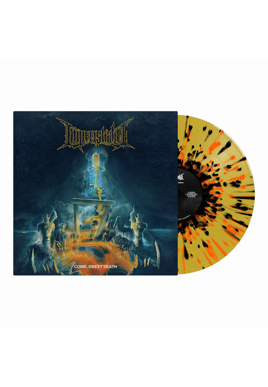 Imperishable - Come  Sweet Death Yellow Orange Black - Splattered Vinyl | Neutral-Image