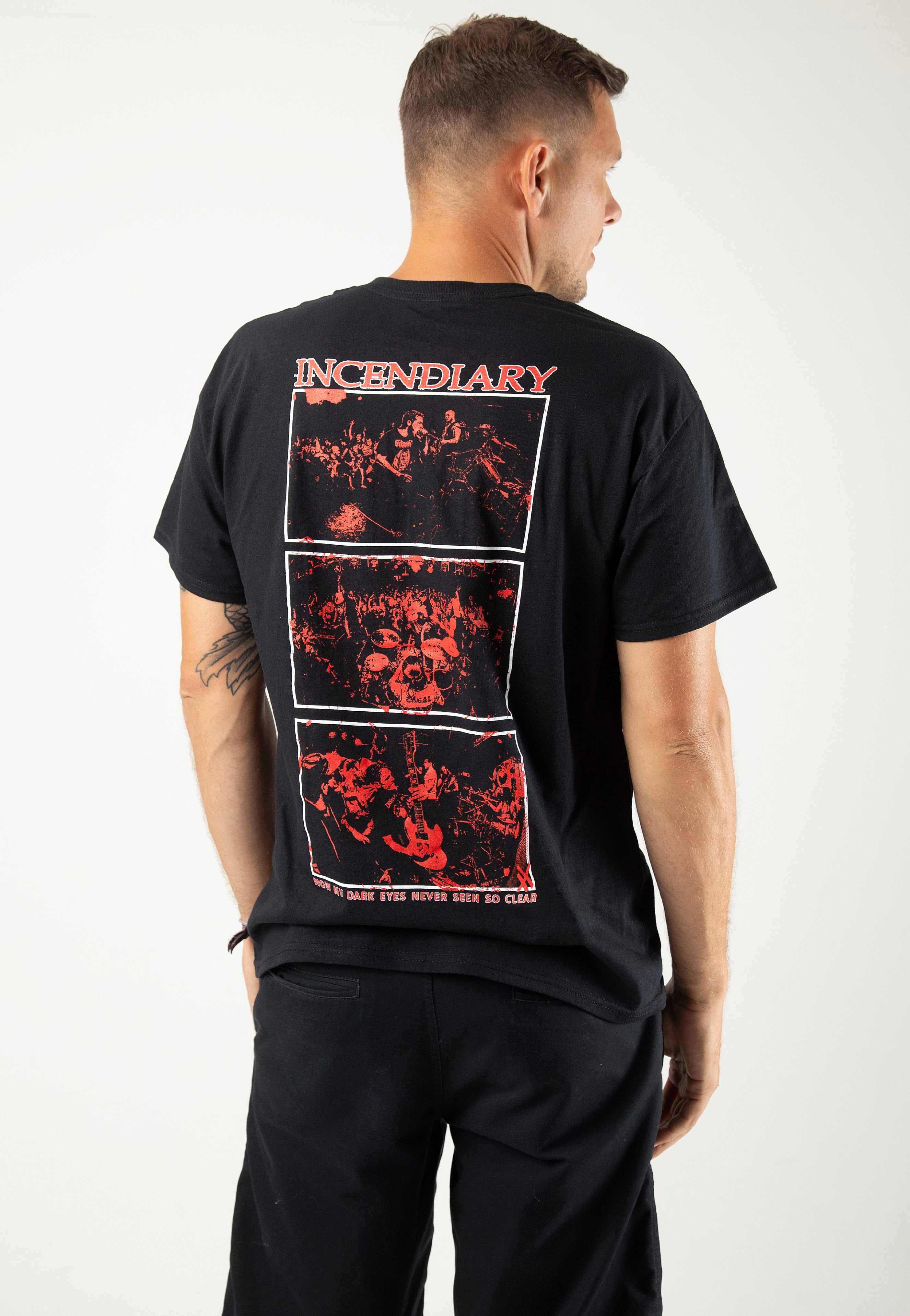 Incendiary - Dark Eyes - T-Shirt | Men-Image